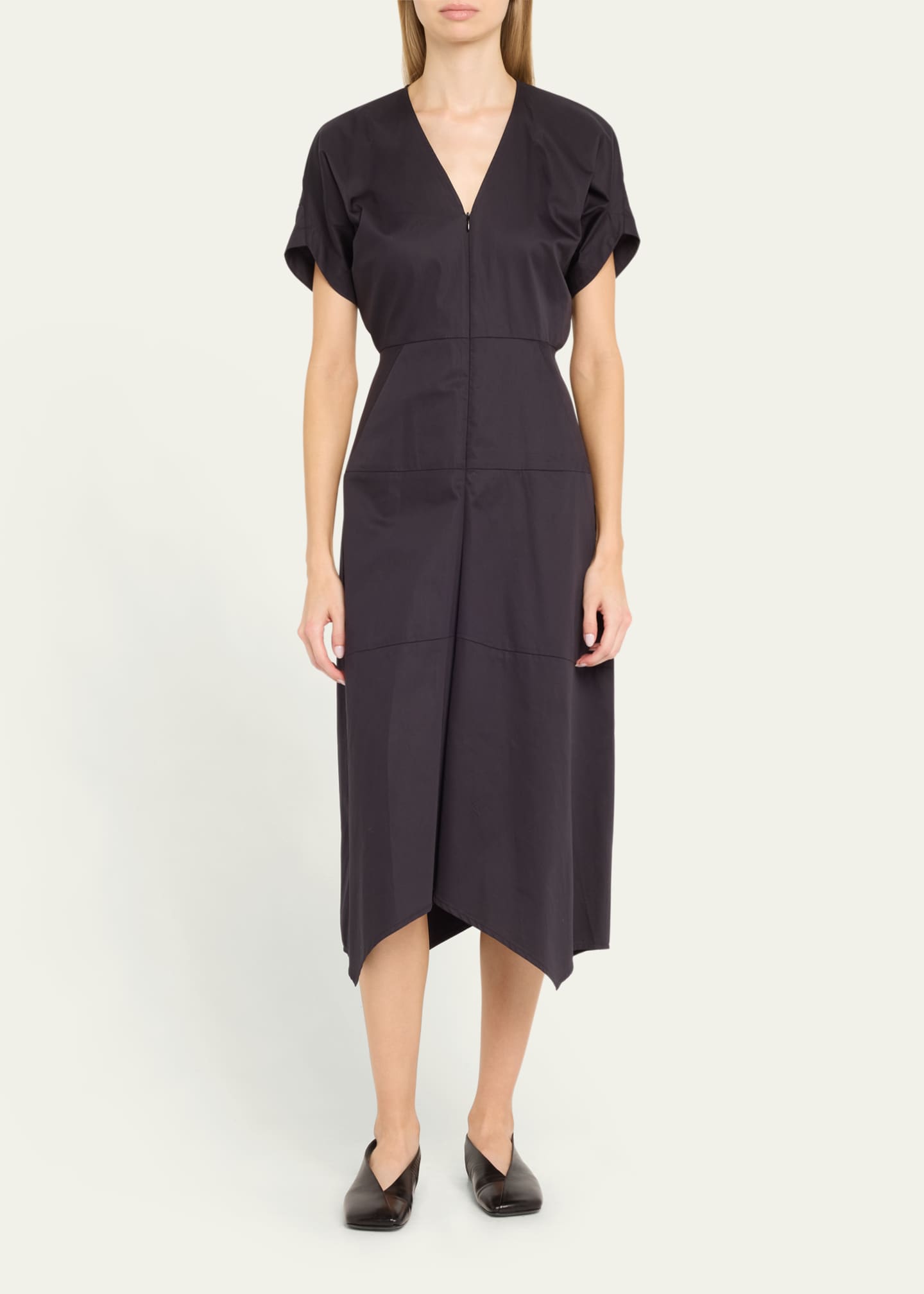 Zero + Maria Cornejo Aissa Joi Handkerchief Midi Dress Image 2 of 5