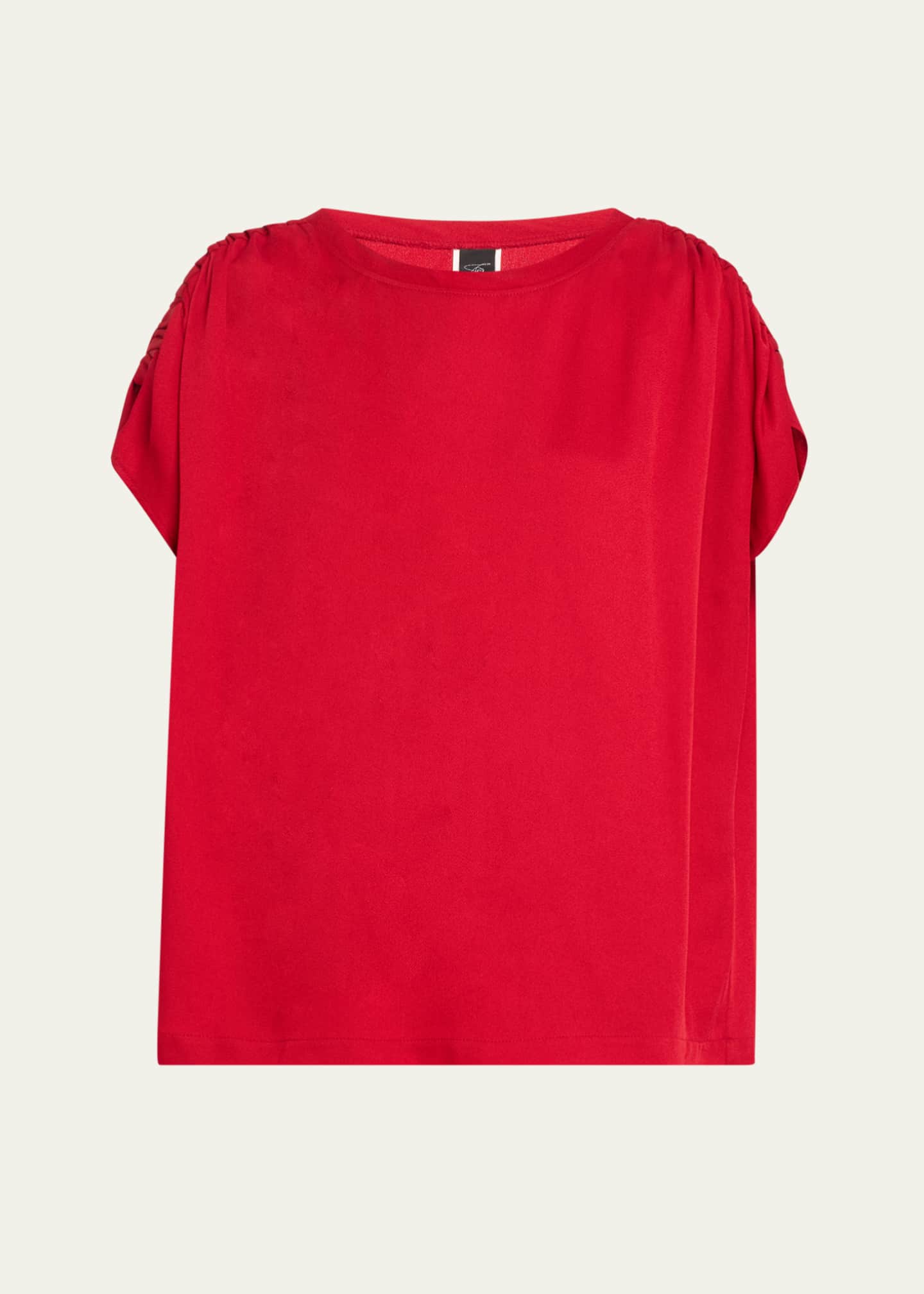 Zero + Maria Cornejo Ruched Muscle Top Image 1 of 5