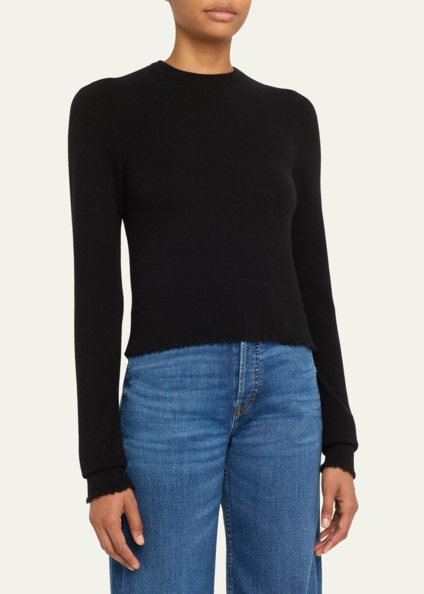 RE/DONE Crewneck Cashmere Sweater Image 4 of 5
