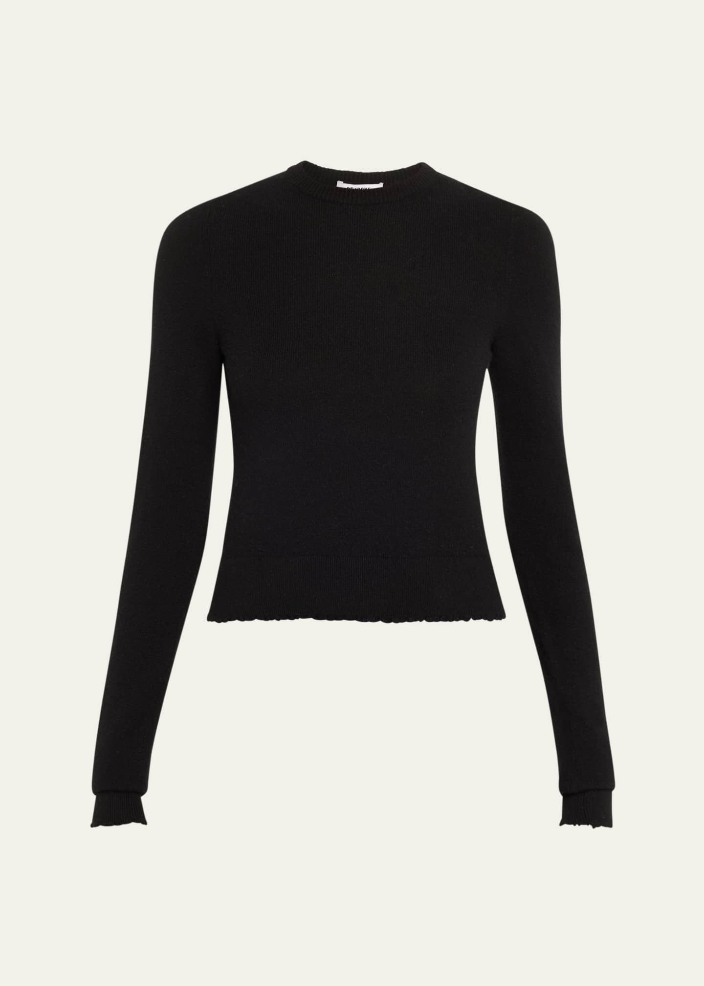 RE/DONE Crewneck Cashmere Sweater Image 1 of 5