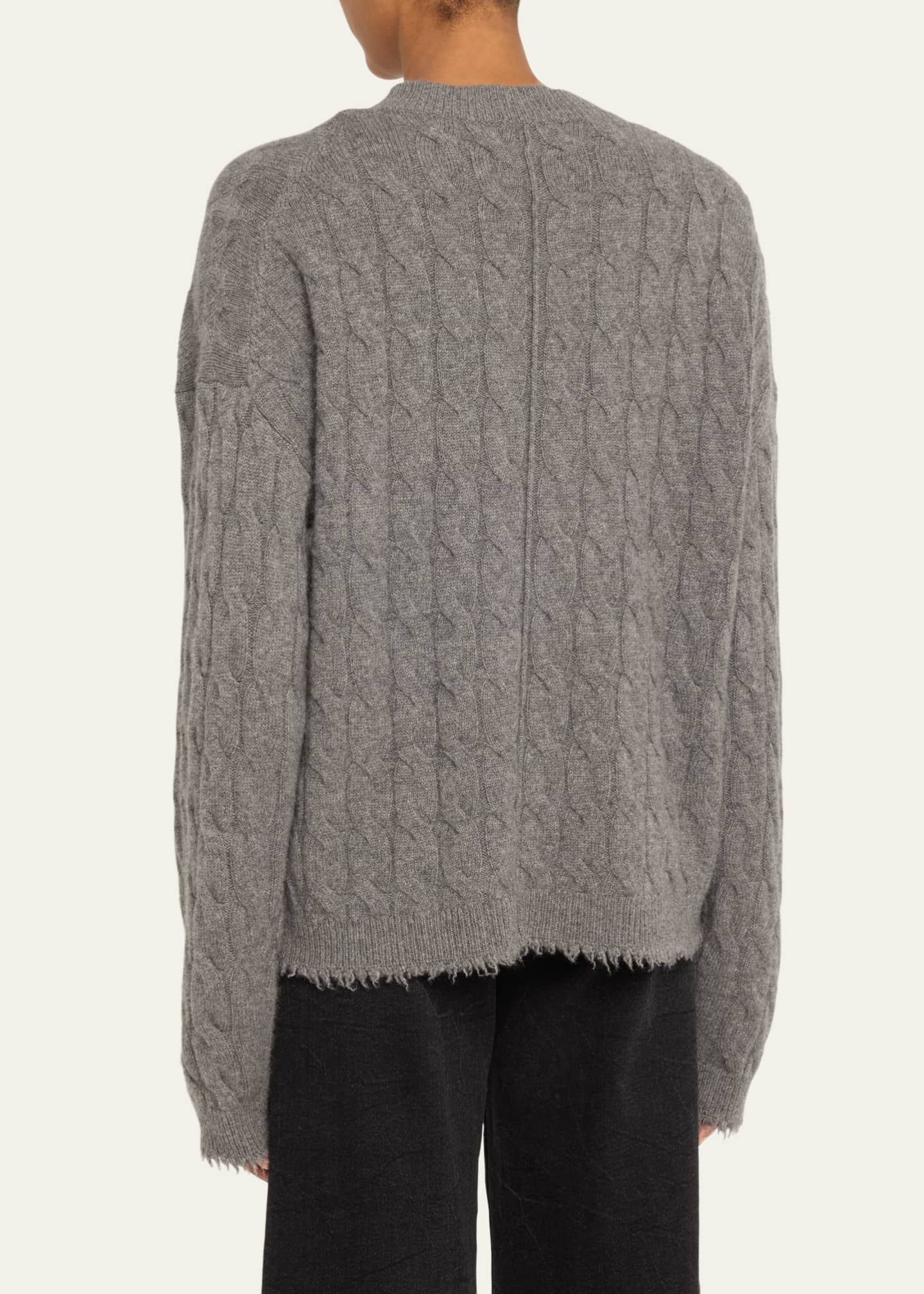 RE/DONE Cashmere V-Neck Sweater Image 3 of 5