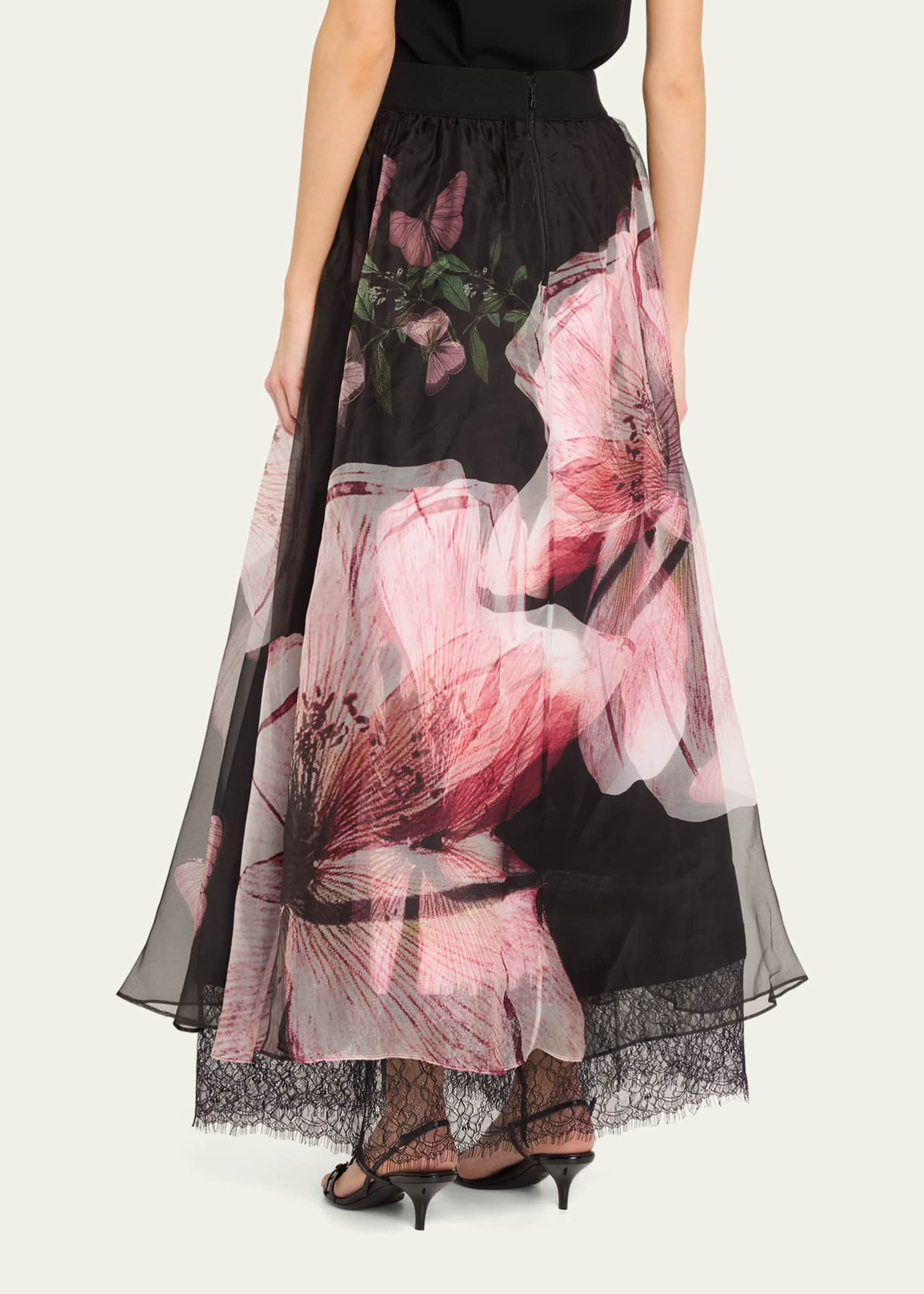 Jupe Longue Maxi Alice + Olivia Catrina Sequined - Taille 8 - Neuve Avec étiquettes