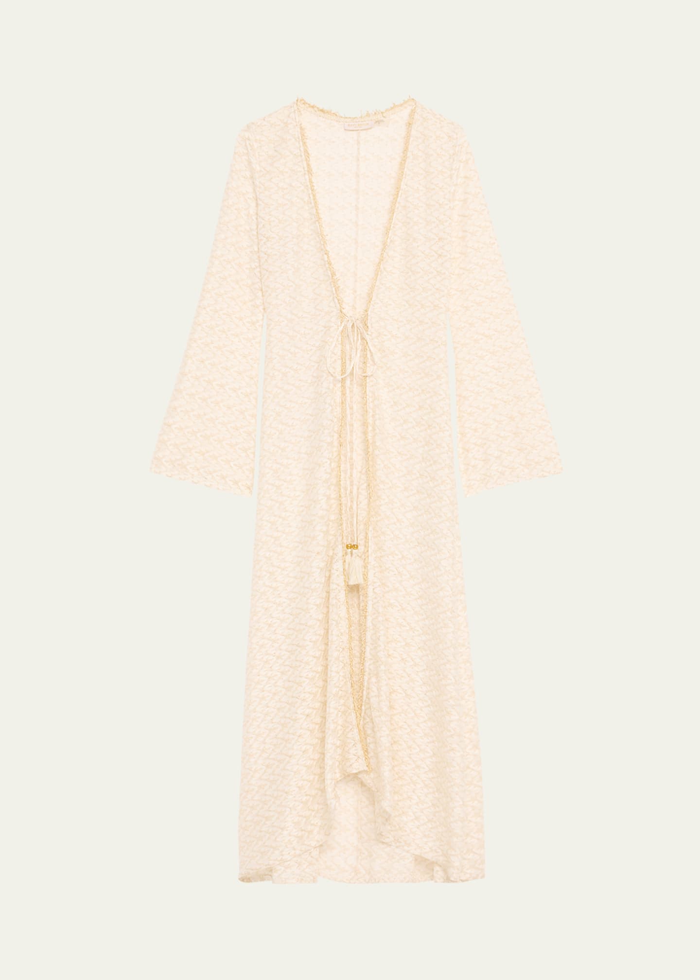 Ramy Brook Fatima Metallic Knit Coverup Image 1 of 5