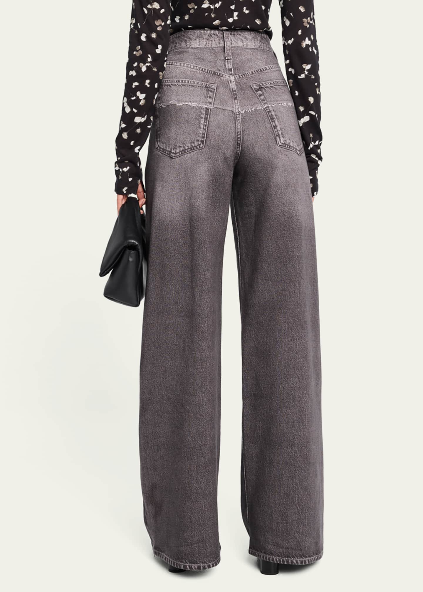 Rag & Bone Miramar Fleece Sofie Wide-Leg Pants Image 3 of 5