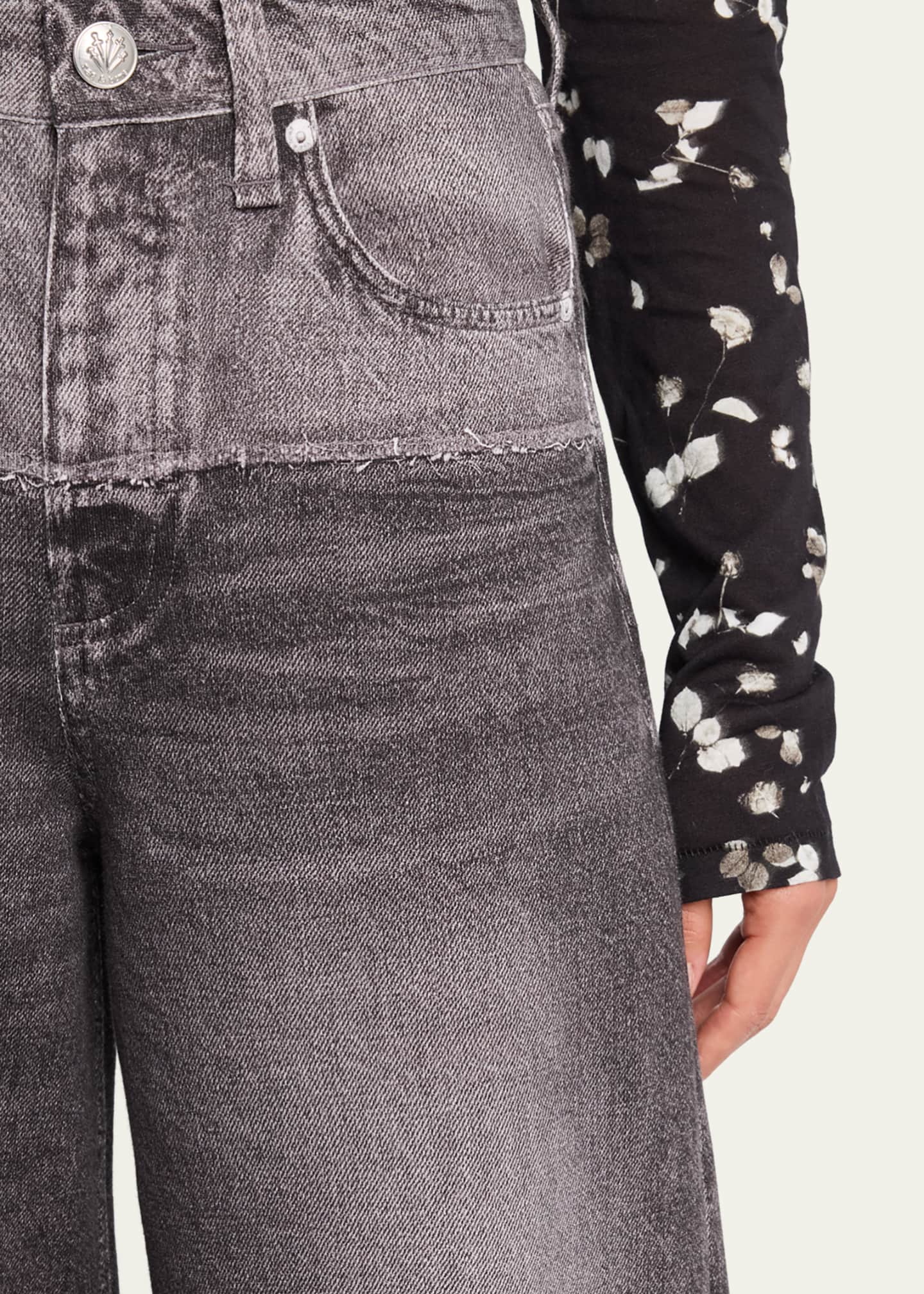 Rag & Bone Miramar Fleece Sofie Wide-Leg Pants Image 5 of 5