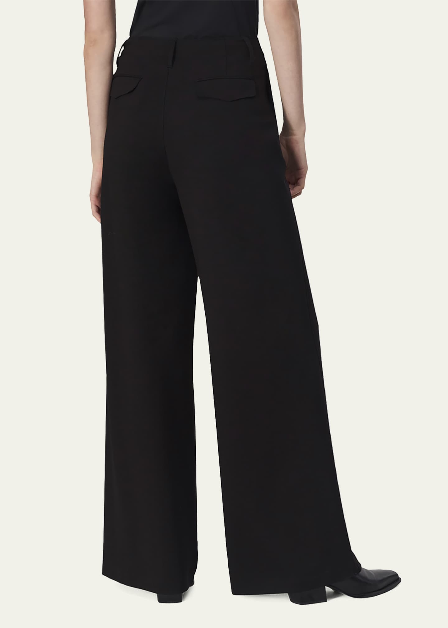 Rag & Bone Sofie Wide-Leg Ponte Pants Image 3 of 5