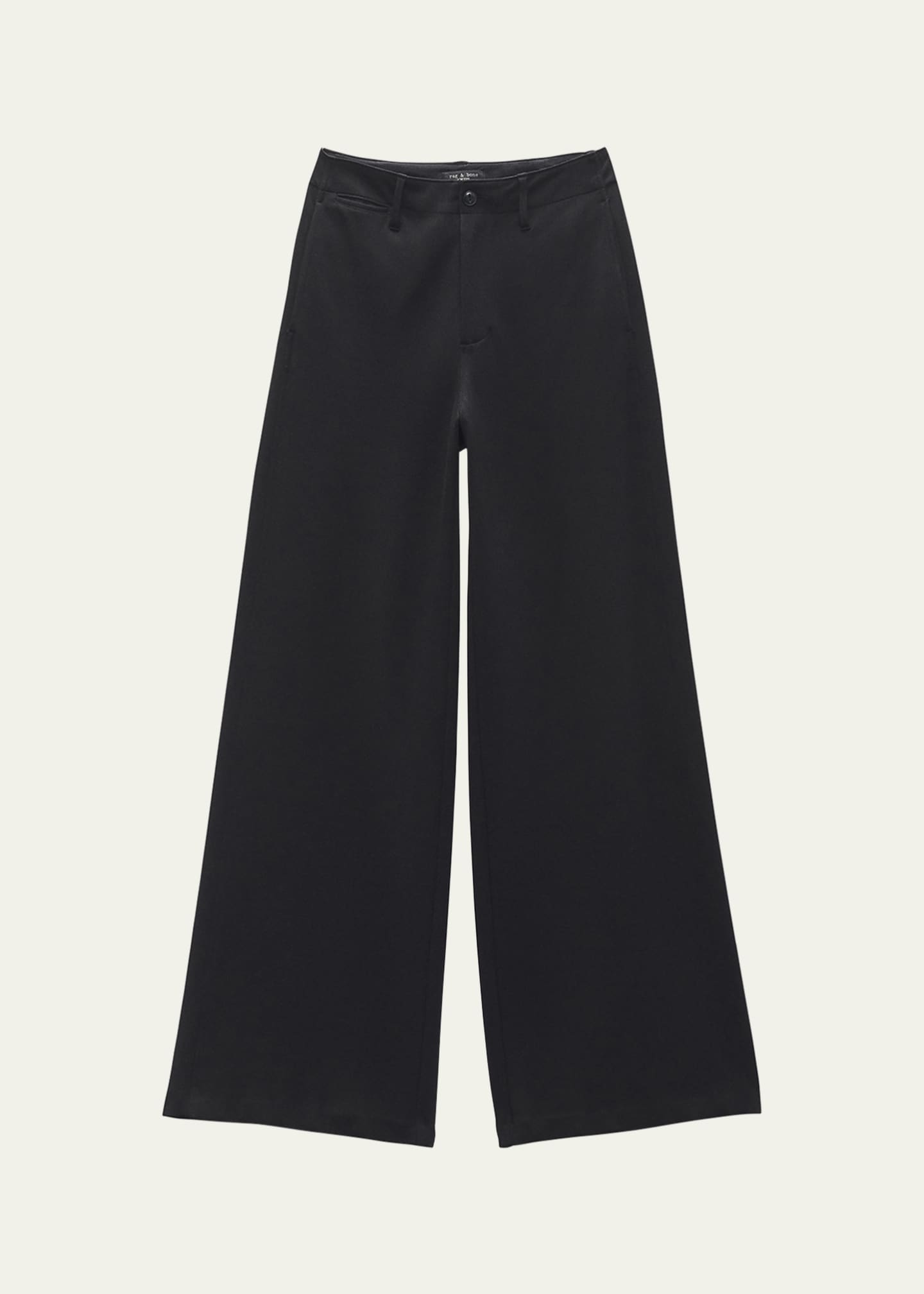 Rag & Bone Sofie Wide-Leg Ponte Pants Image 1 of 5