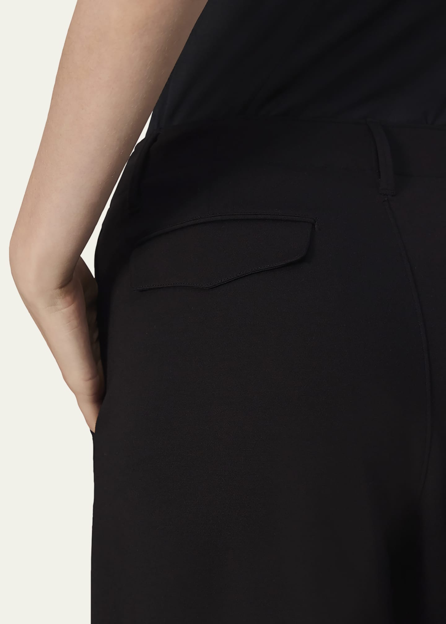 Rag & Bone Sofie Wide-Leg Ponte Pants Image 5 of 5