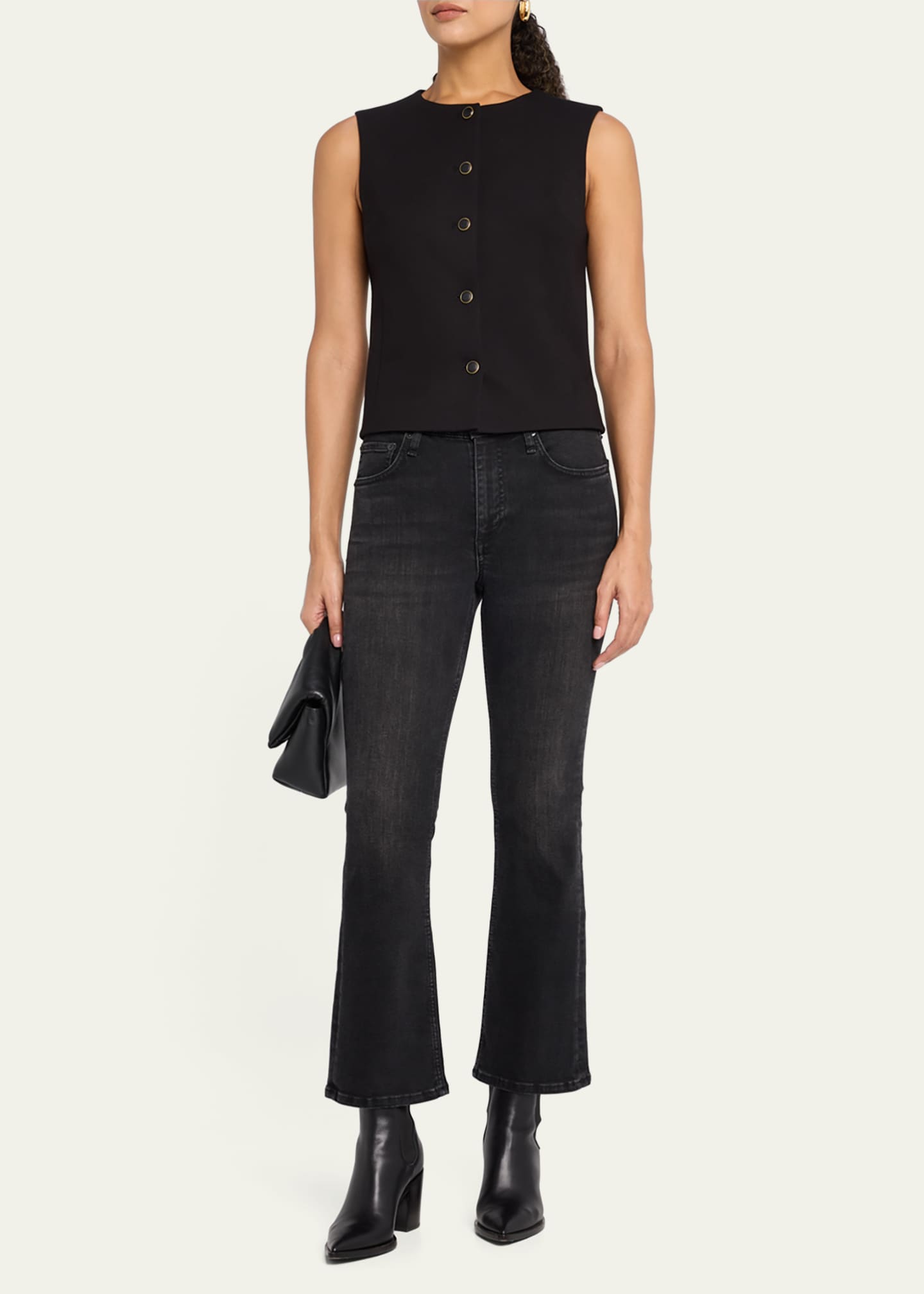 Rag & Bone Epic Peyton Mid-Rise Bootcut Ankle Jeans