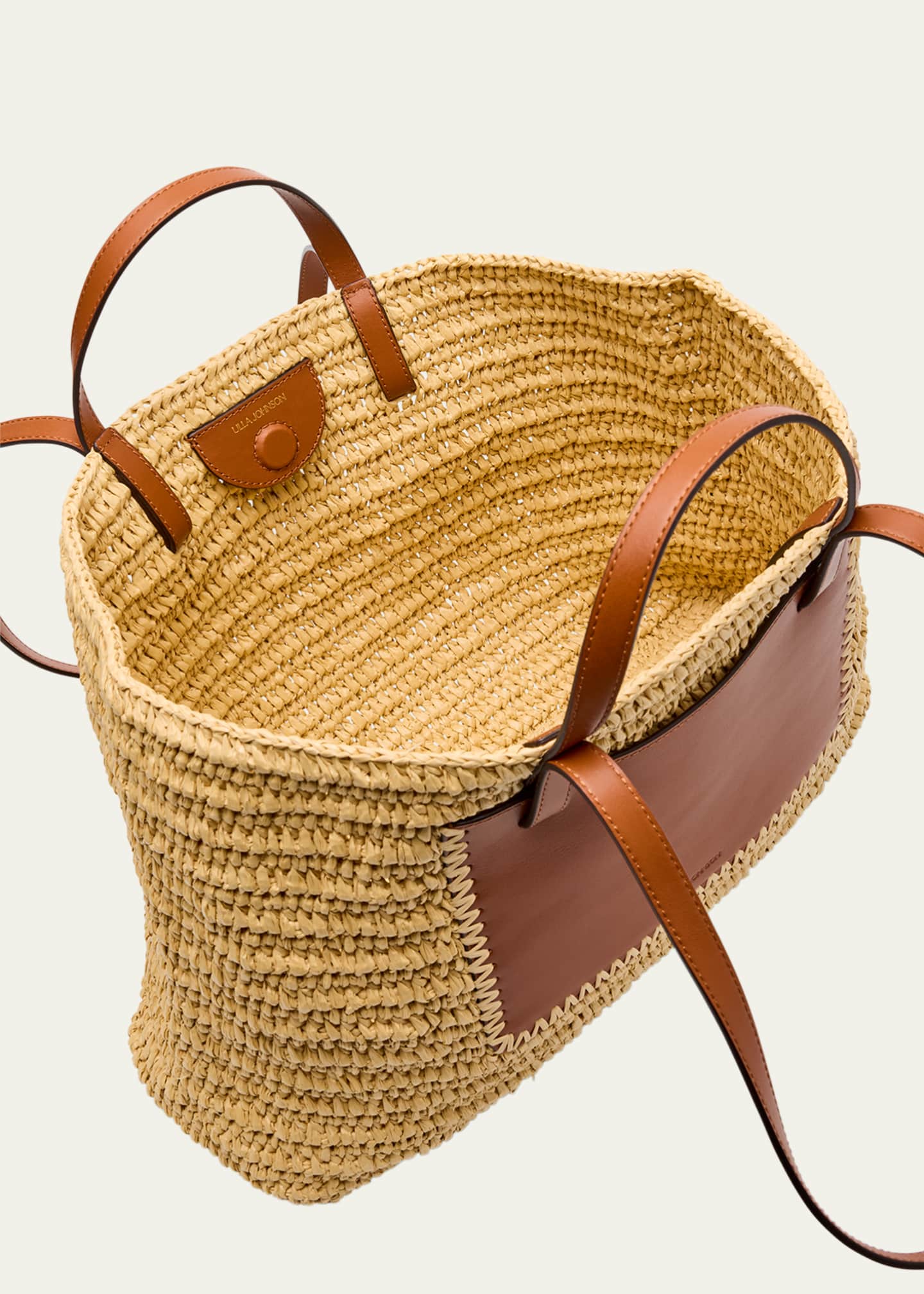 Ulla Johnson Lali Large Raffia Tote Bag Image 4 of 6