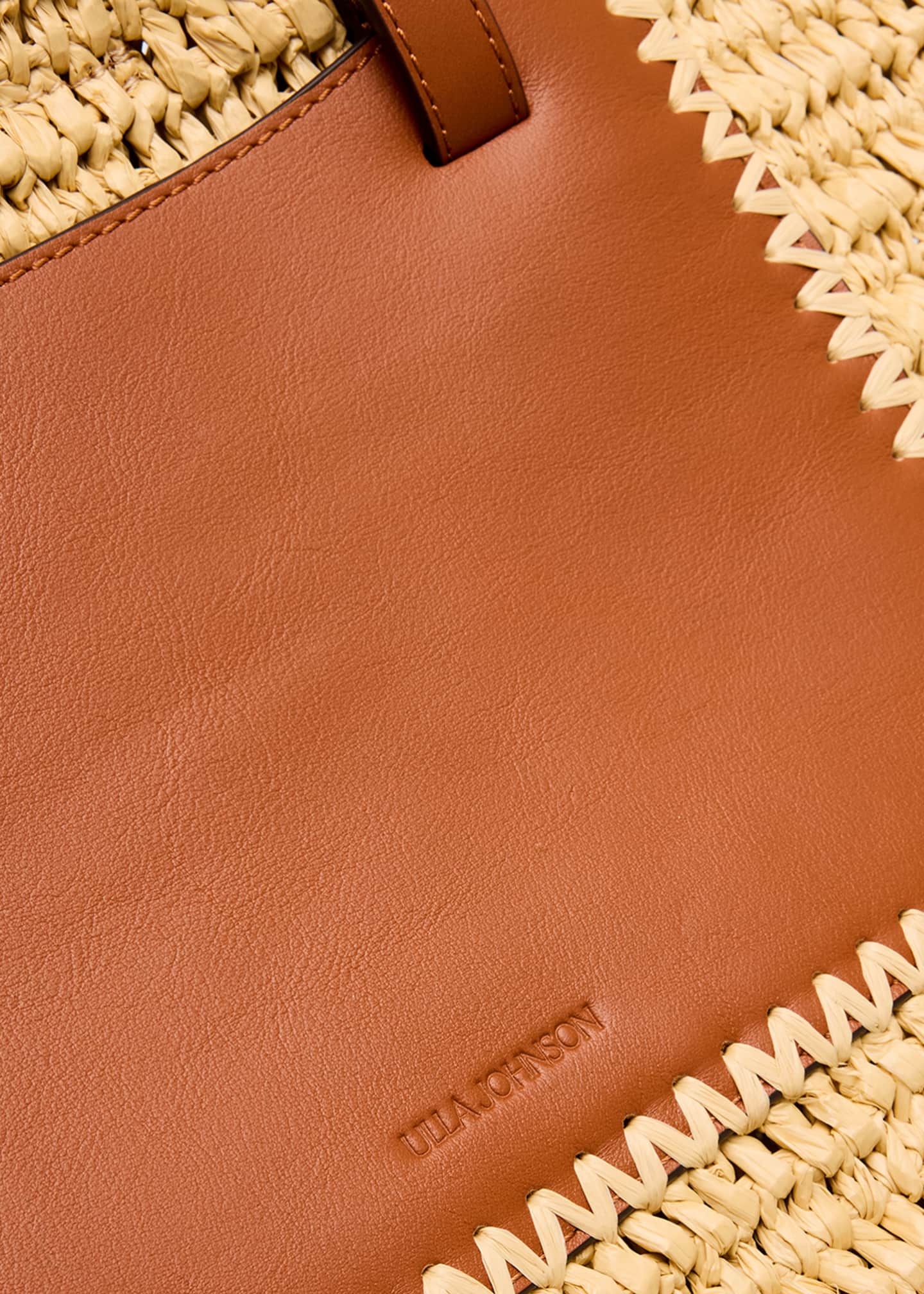 Ulla Johnson Lali Large Raffia Tote Bag Image 6 of 6