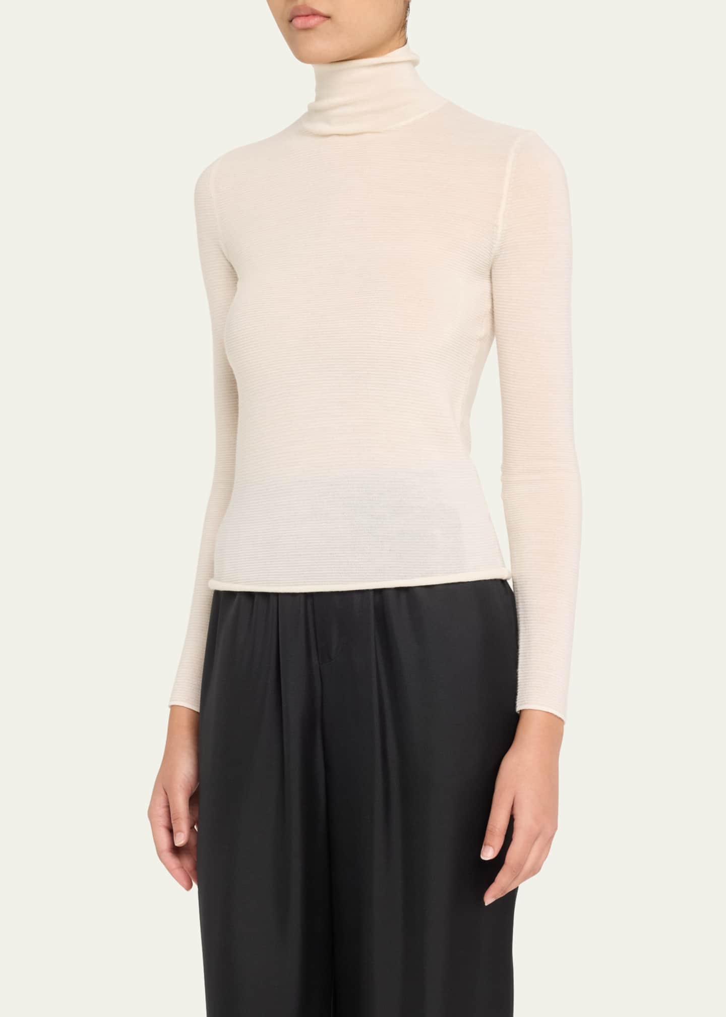 Lisa Yang The Lory Cashmere Turtleneck Sweater Image 4 of 5