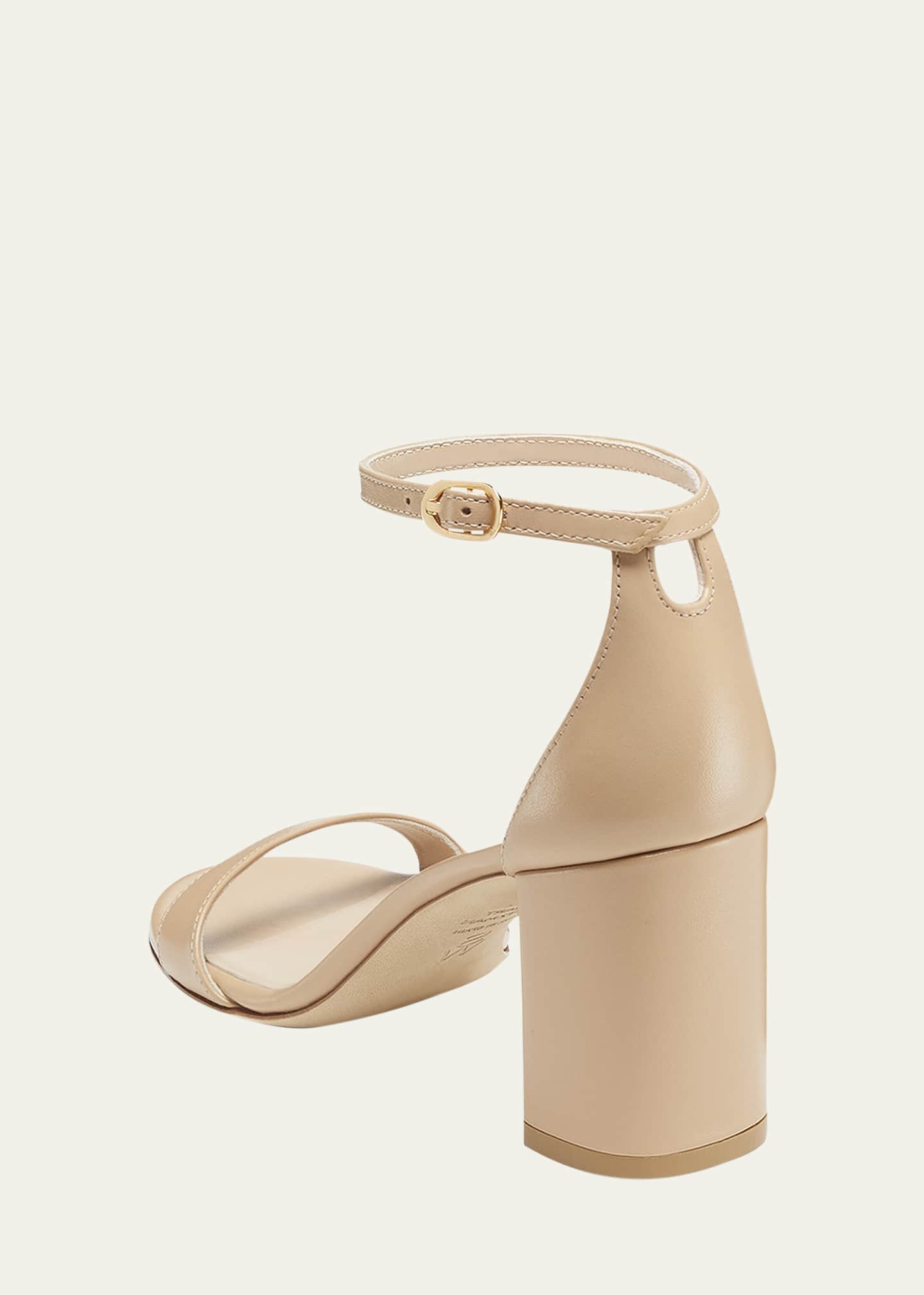 Stuart Weitzman Nudist 75mm Block Sandals Image 4 of 6