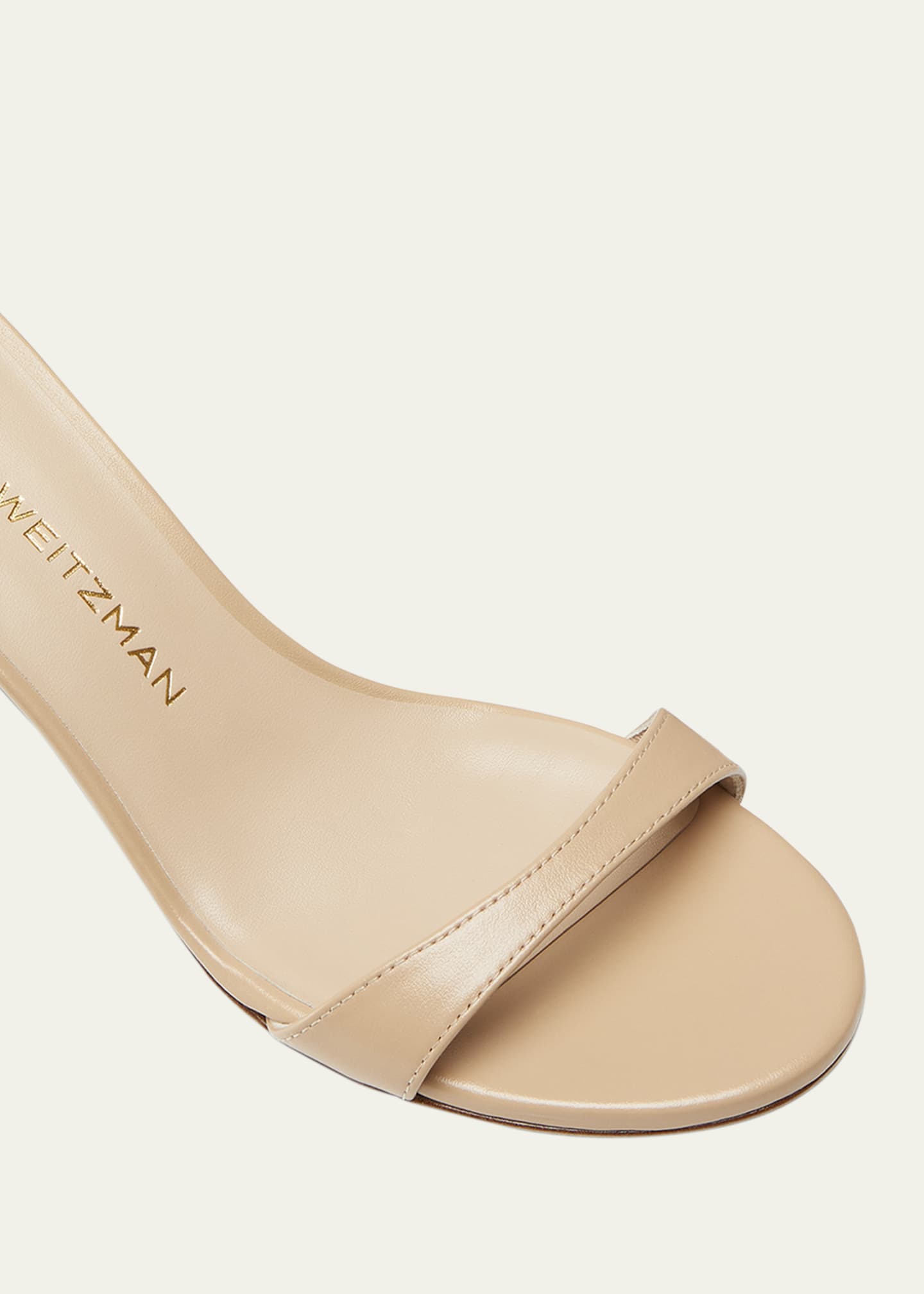 Stuart Weitzman Nudist 75mm Block Sandals Image 5 of 6