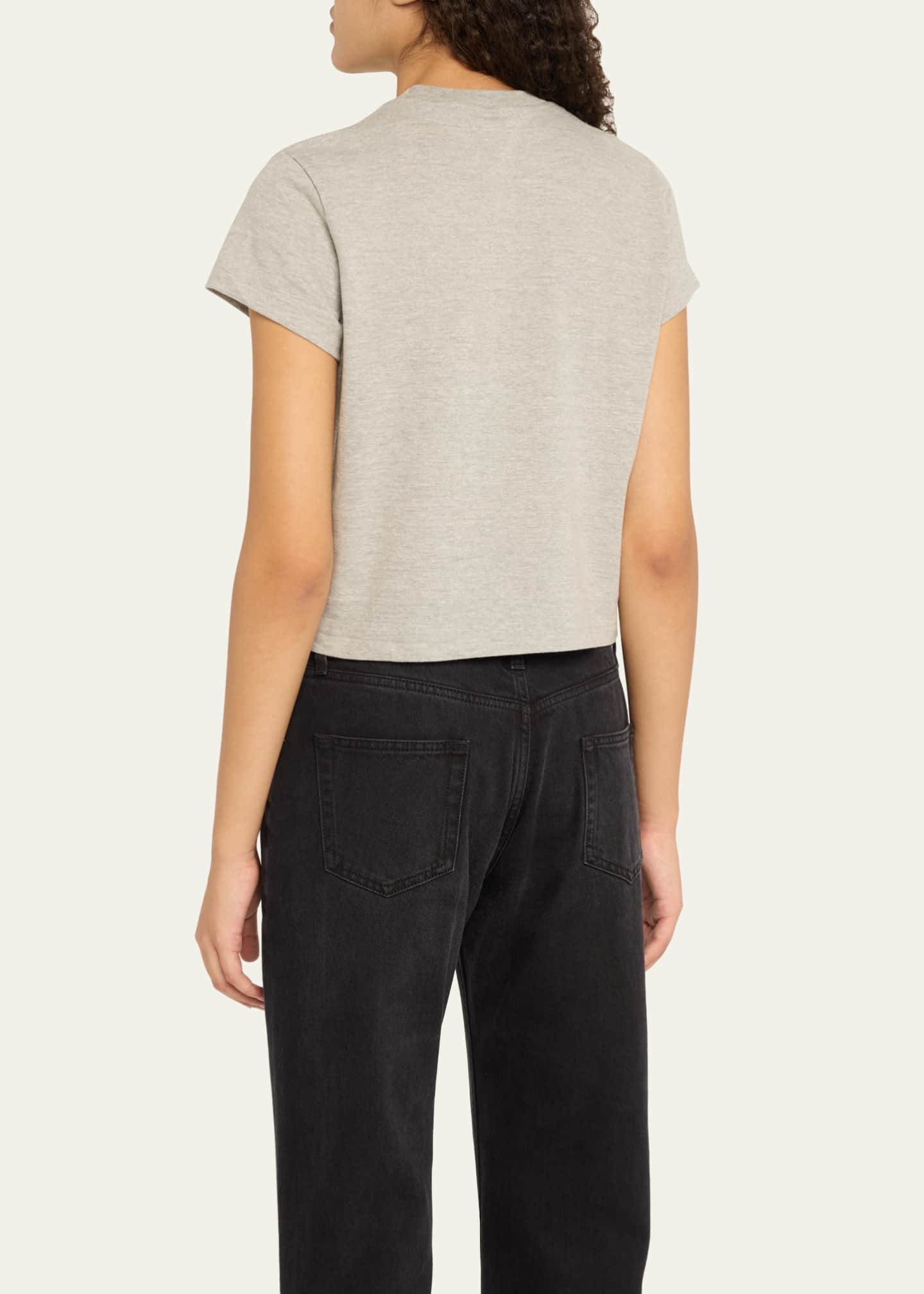RE/DONE 50s Boxy Crewneck Tee Image 3 of 5
