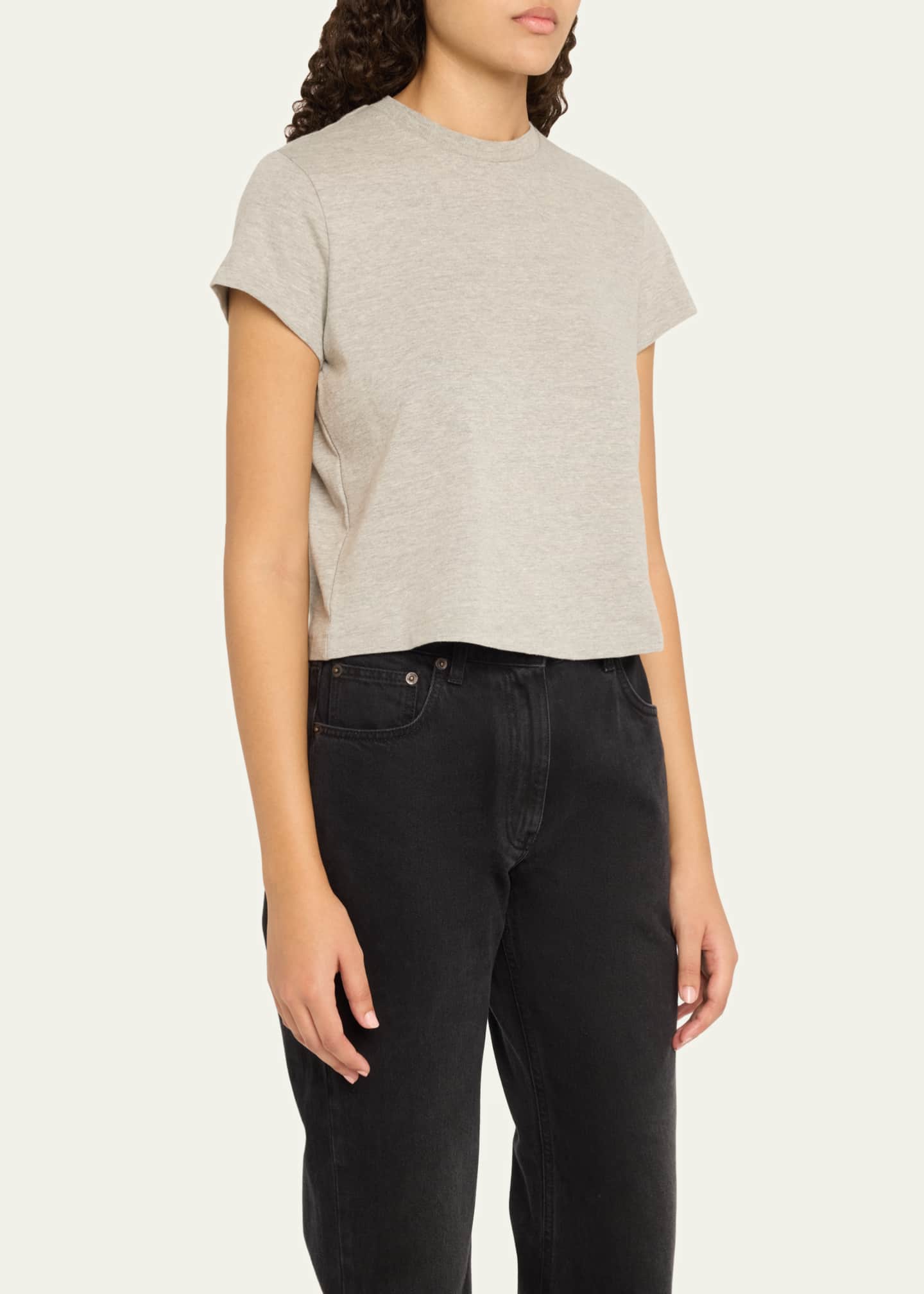 RE/DONE 50s Boxy Crewneck Tee Image 4 of 5
