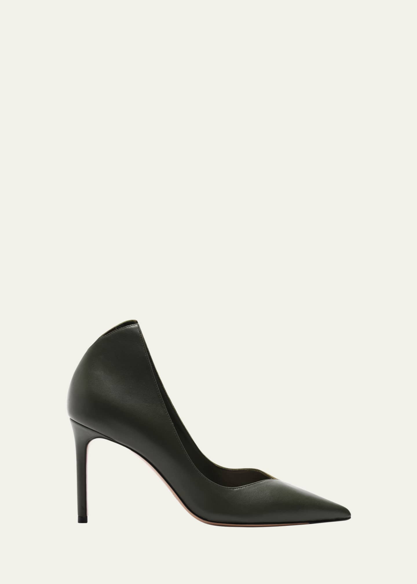 Alexandre Birman Pandora Leather Stiletto Pumps