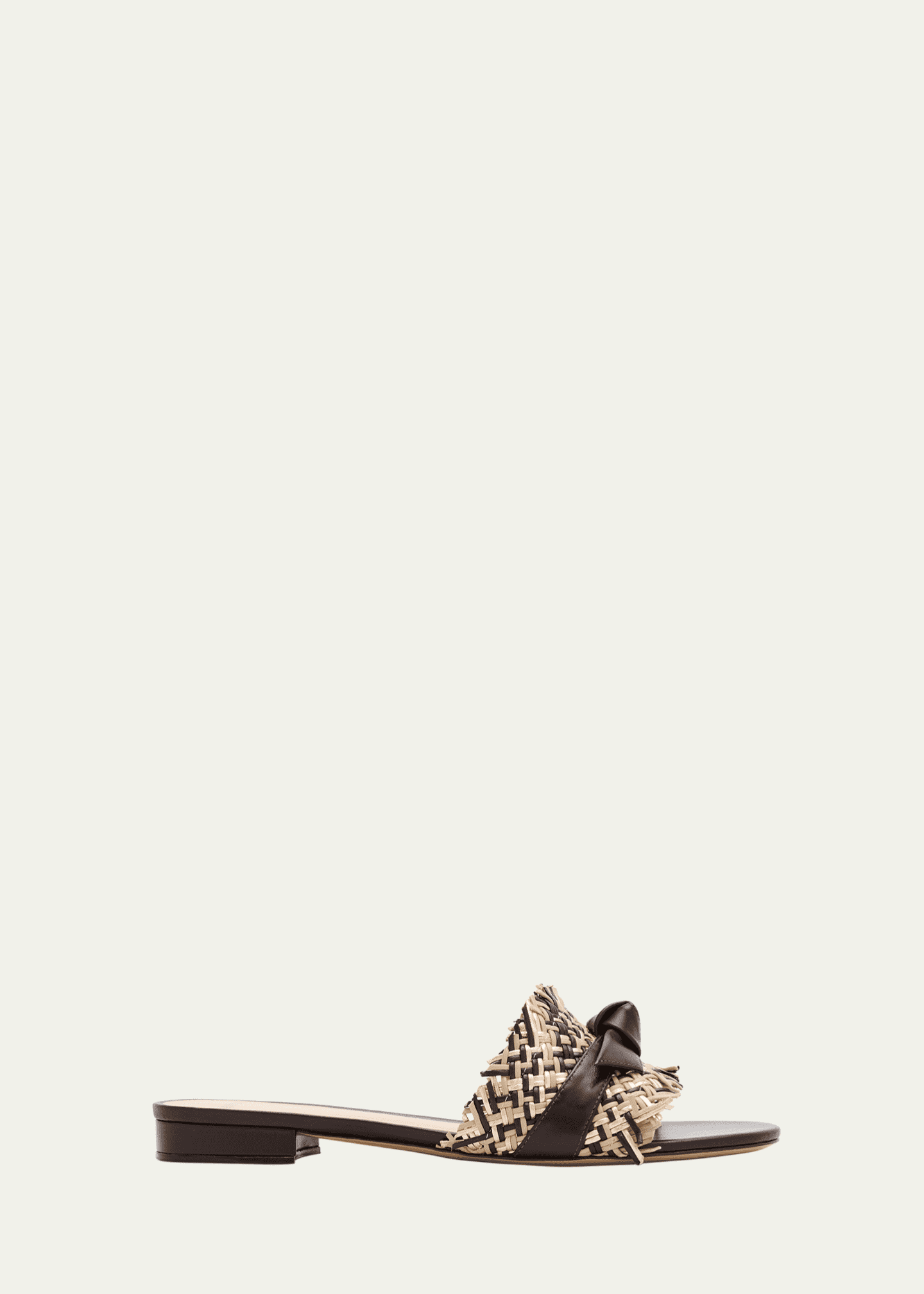 Alexandre Birman Clarita Basket Bloom Flat Sandals Image 1 of 6