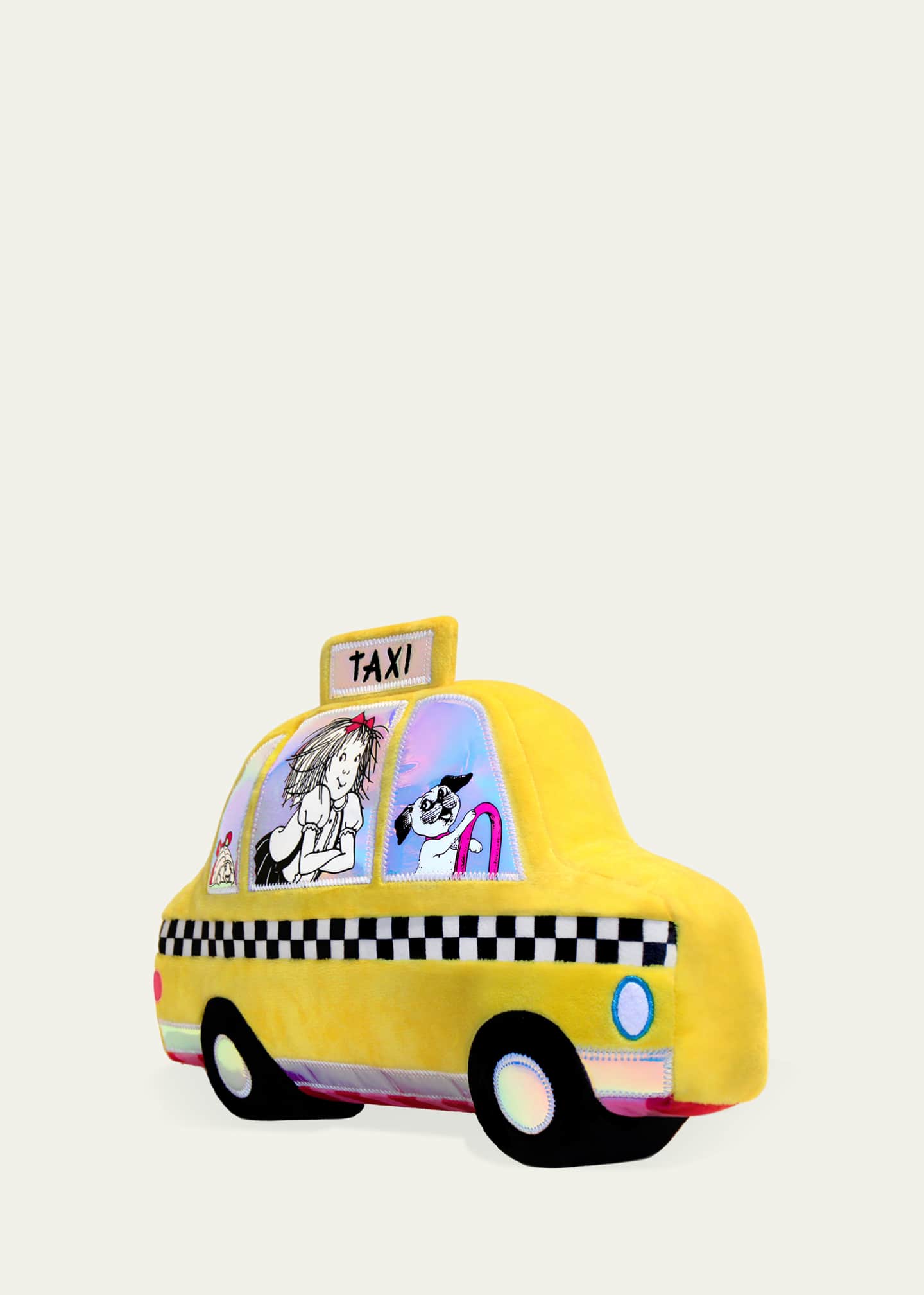 YOTTOY Eloise Taxi Plush Pillow Image 2 of 3