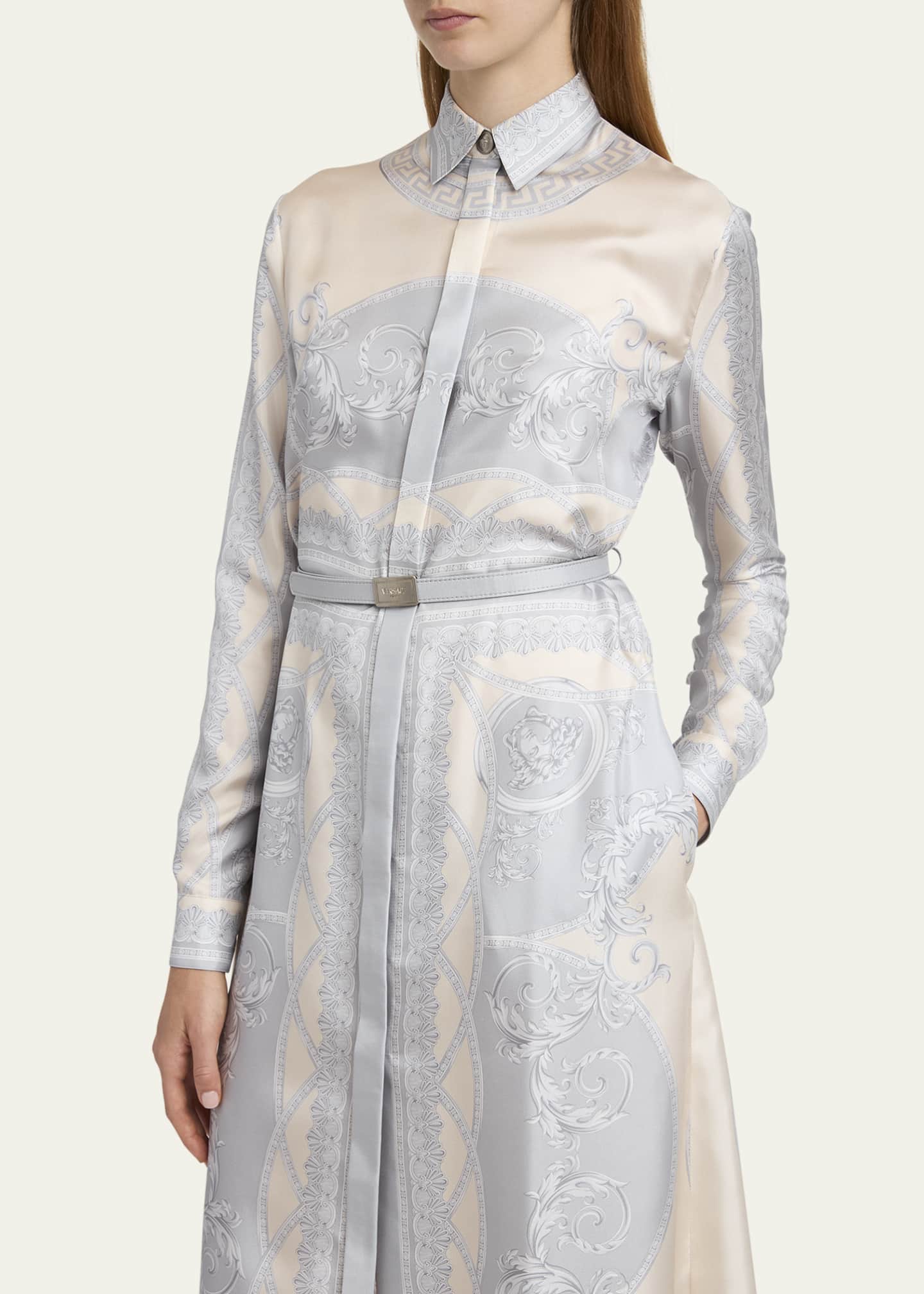 Versace Barocco Foulard Coupe des Dieux Dress Image 5 of 5