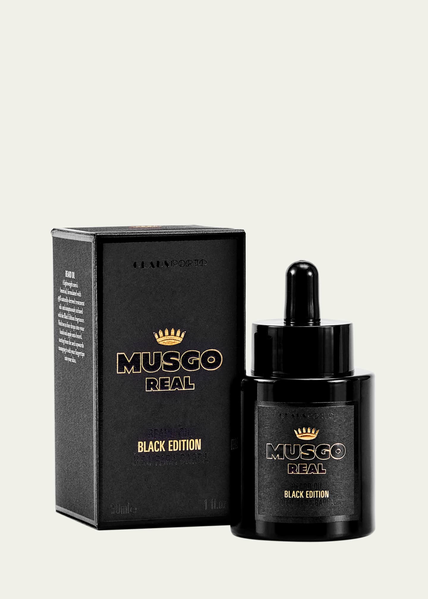 Claus Porto Beard Oil Black Edition, 30 mL