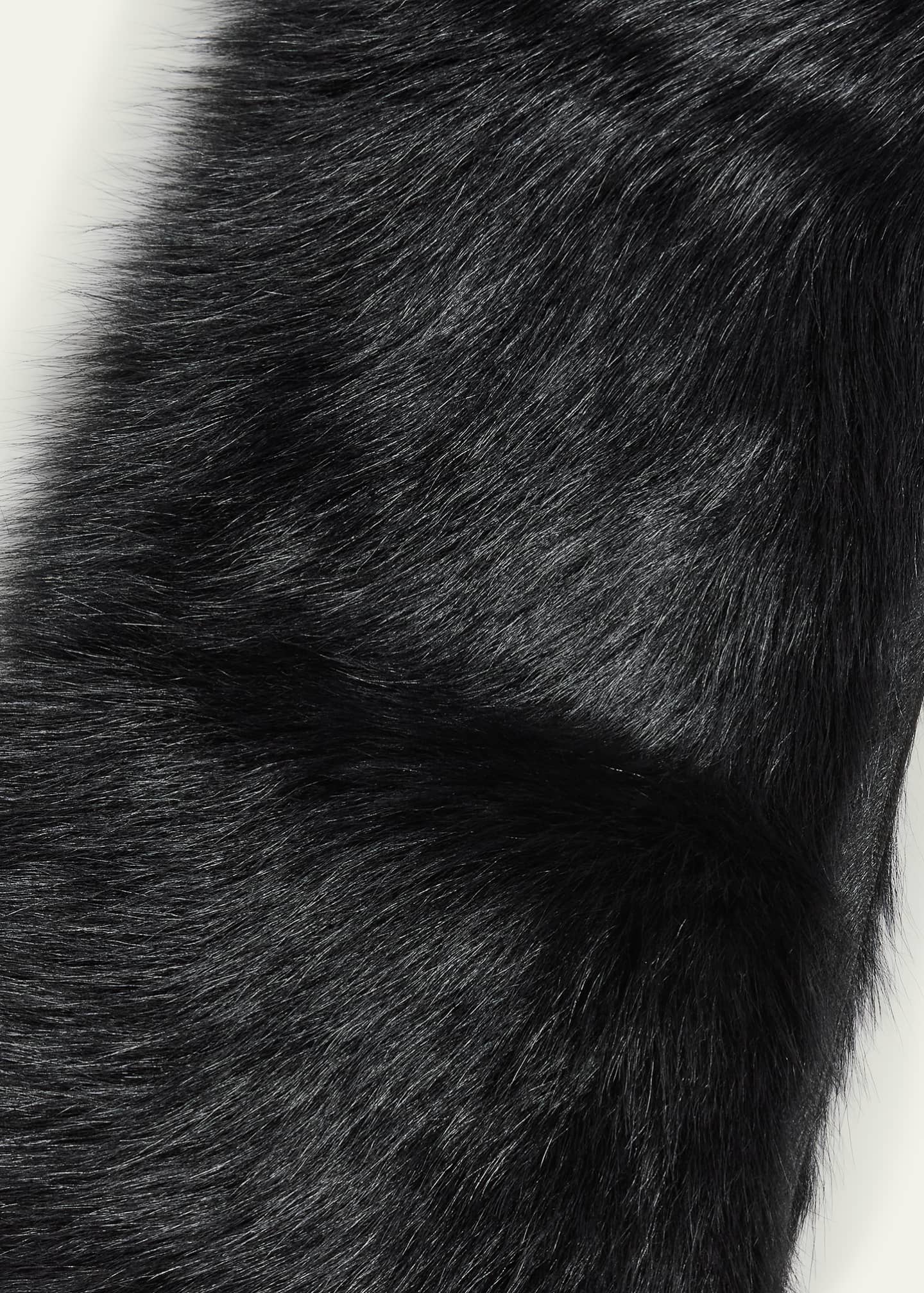 Pologeorgis Lamb Shearling Fur Scarf Image 4 of 4