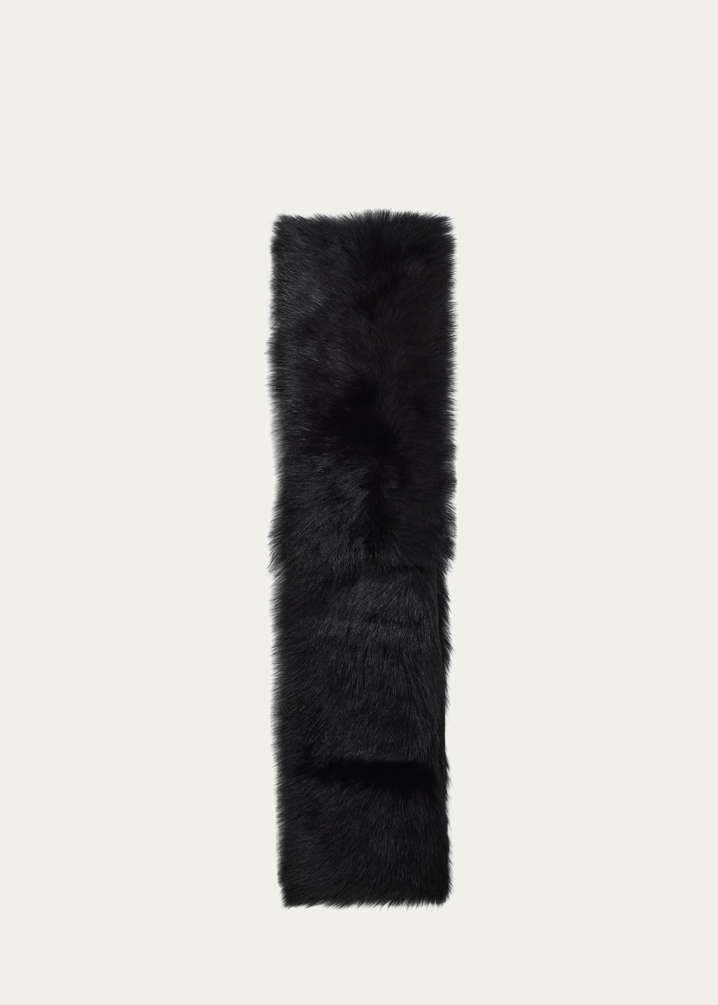Pologeorgis Lamb Shearling Fur Scarf Image 1 of 4