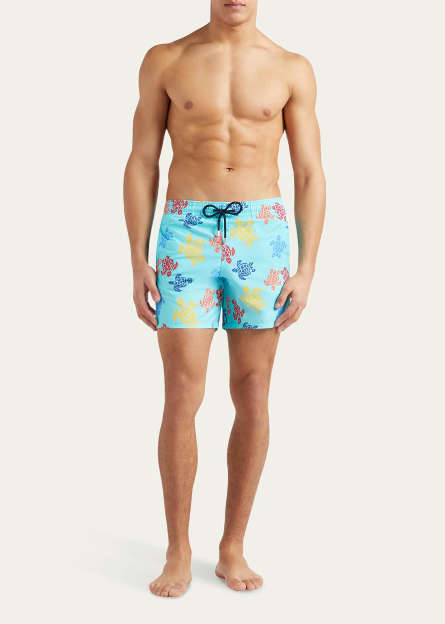 【Vilebrequin】Vilebrequin 水着 Vilebrequin Men's Multi Turtle-Print Swim Shorts - Bergdorf