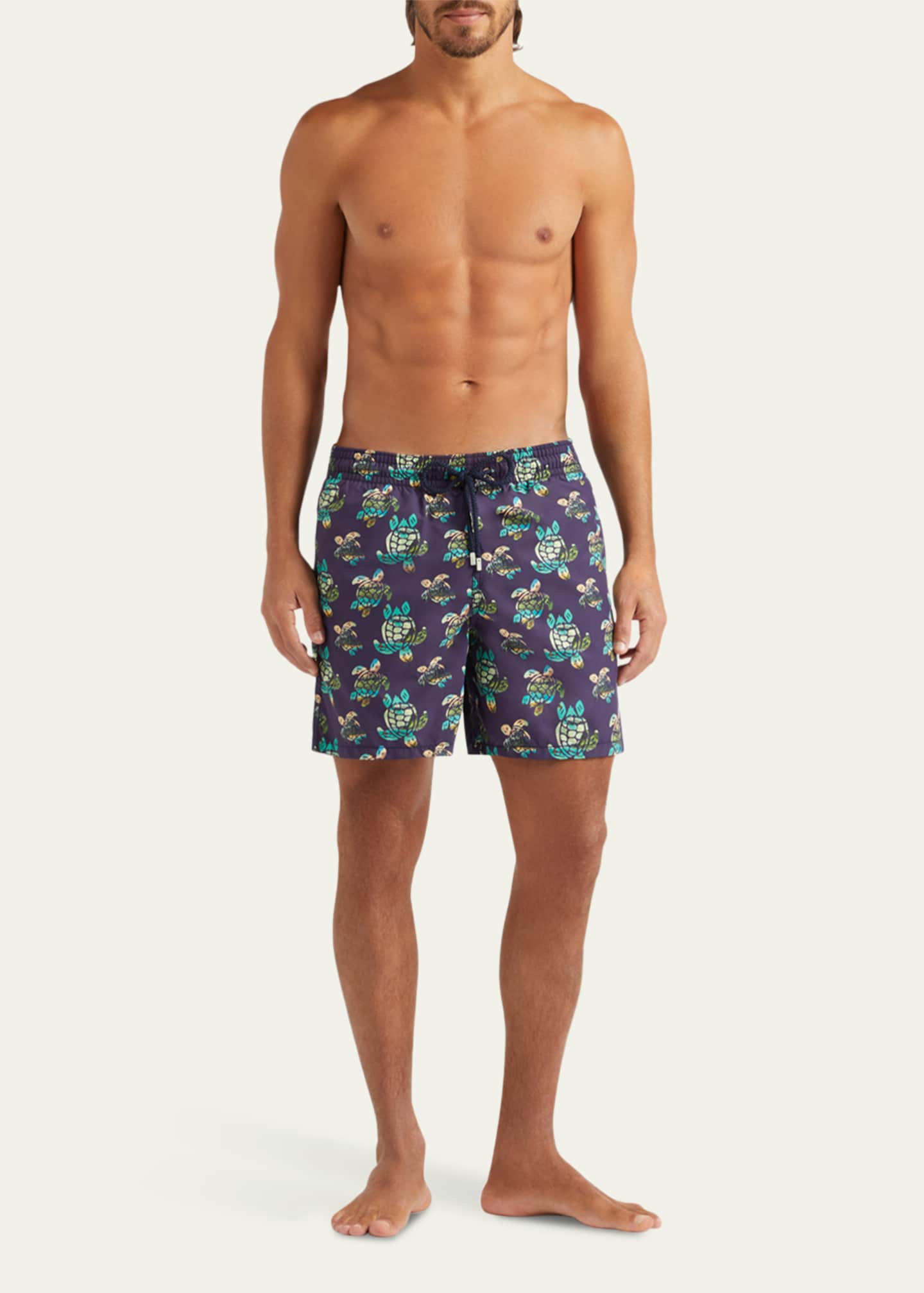 Vilebrequin Men's Landscape Turtles Swim Shorts Image 2 of 3