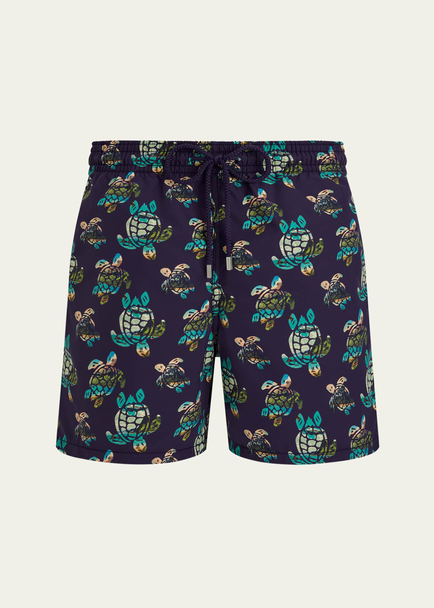 Vilebrequin Men's Landscape Turtles Swim Shorts Image 1 of 3
