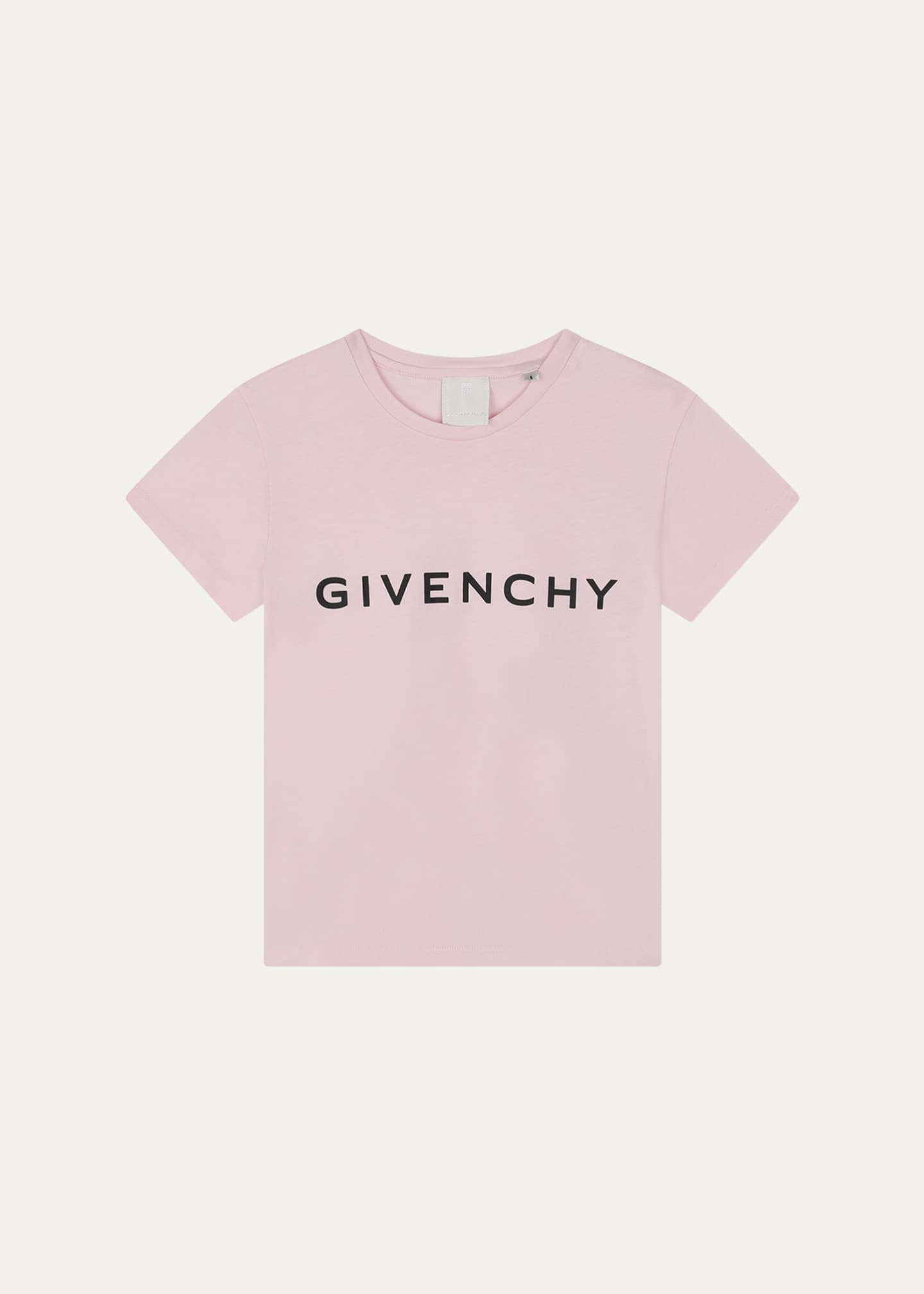 Givenchy Kid's Classic Logo-Print T-Shirt, Size 6-12 Image 1 of 2