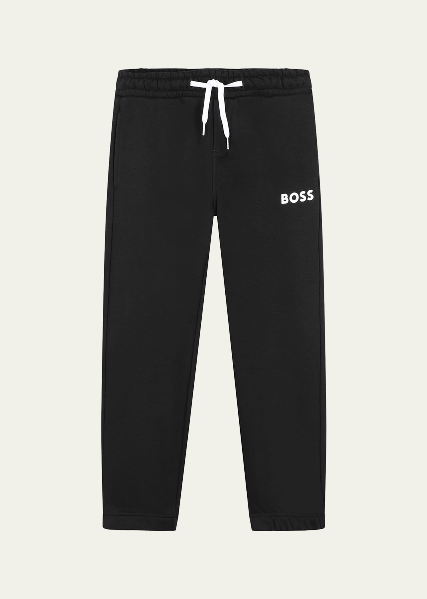 BOSS Kid's Logo-Print Sweatpants, Size 6 Image 1 of 2