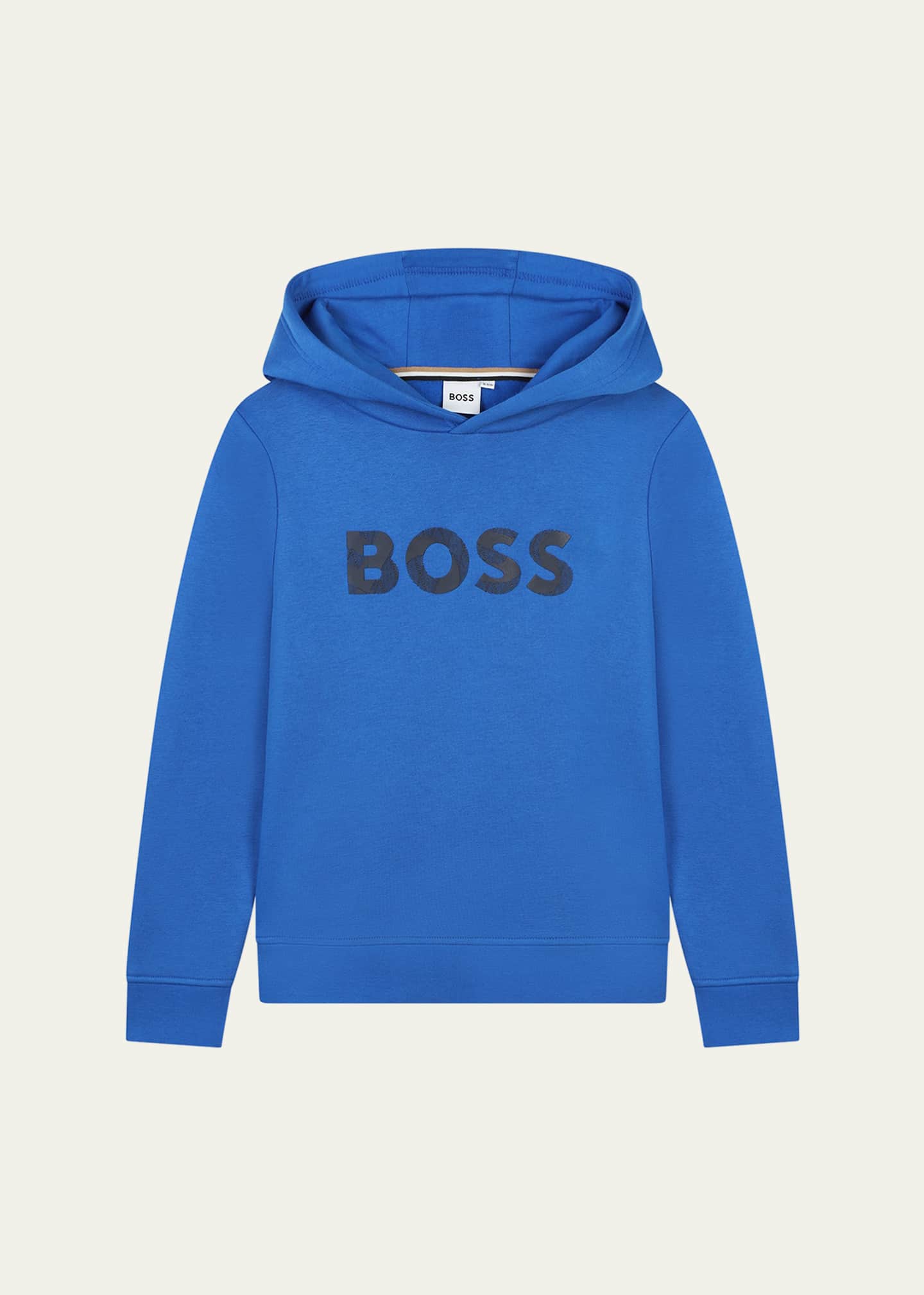 BOSS Boy's Logo-Print Hoodie, Size 4-5 Image 1 of 2