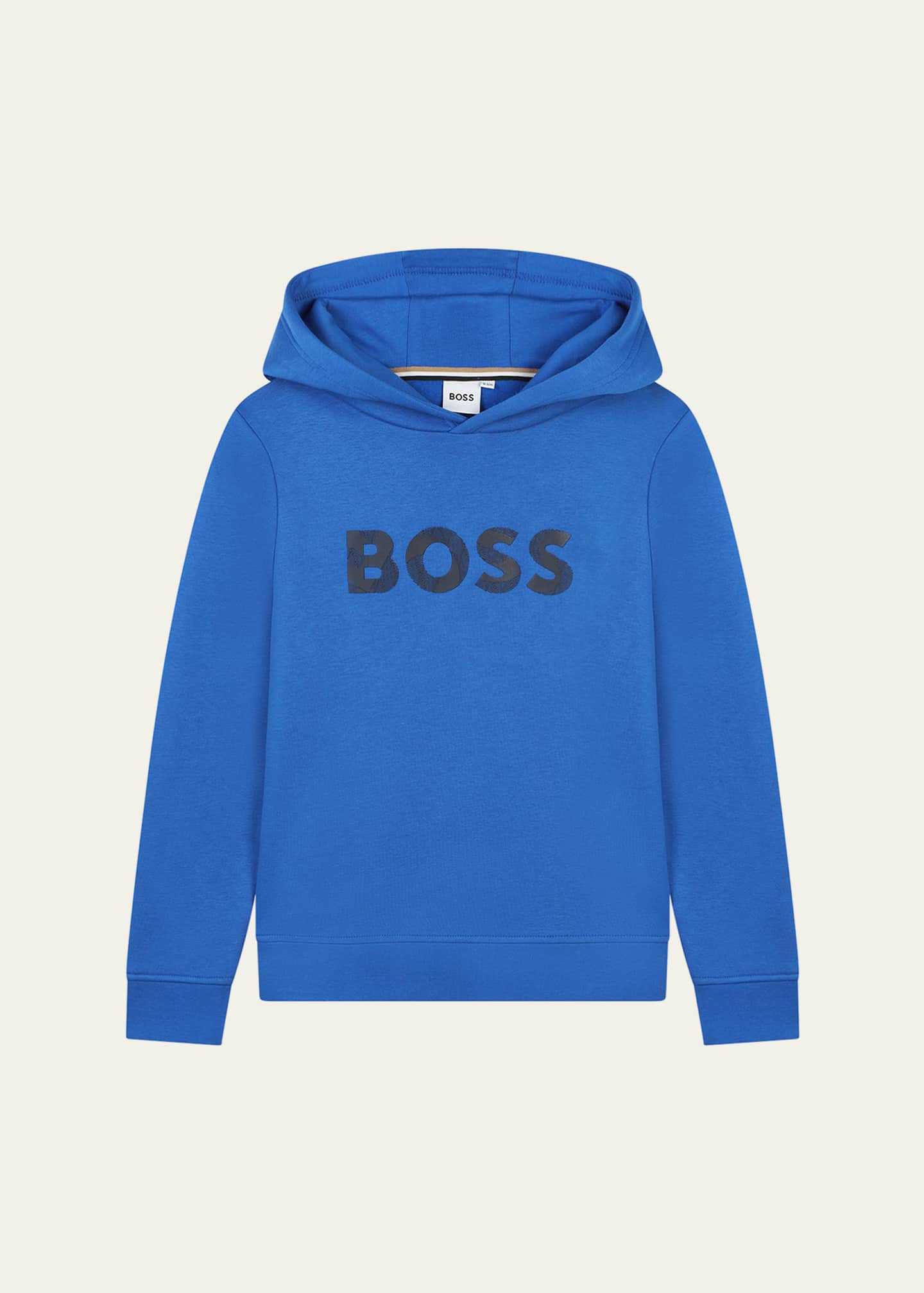BOSS Boy's Logo-Print Hoodie, Size 6-12 Image 1 of 2