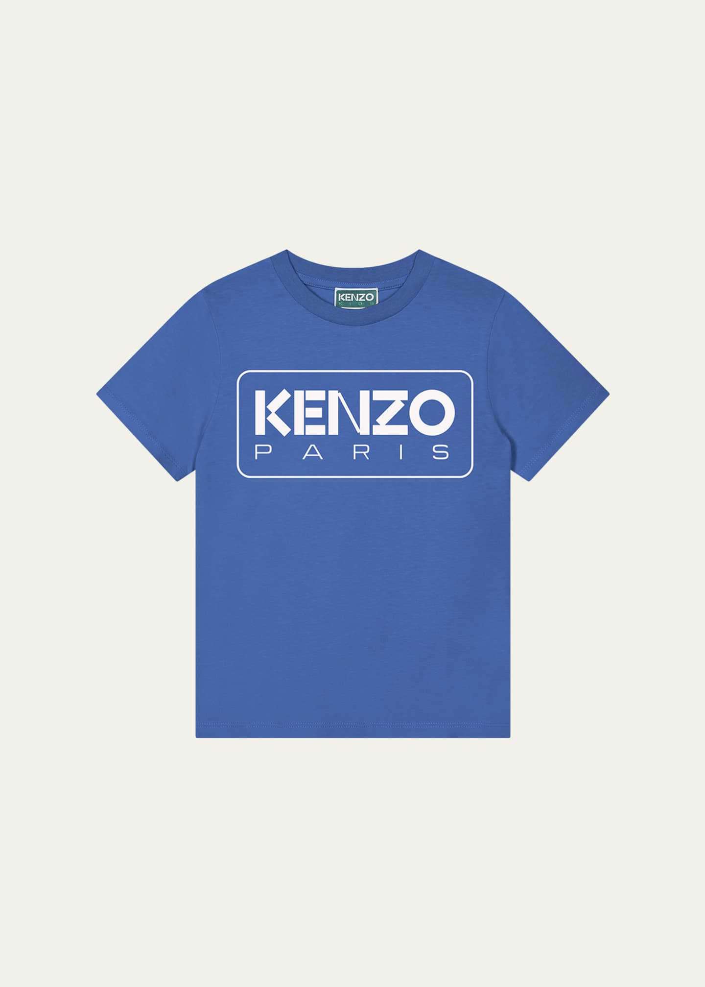 Kenzo Boy's Classic Logo-Print T-Shirt, Size 2-5 Image 1 of 2