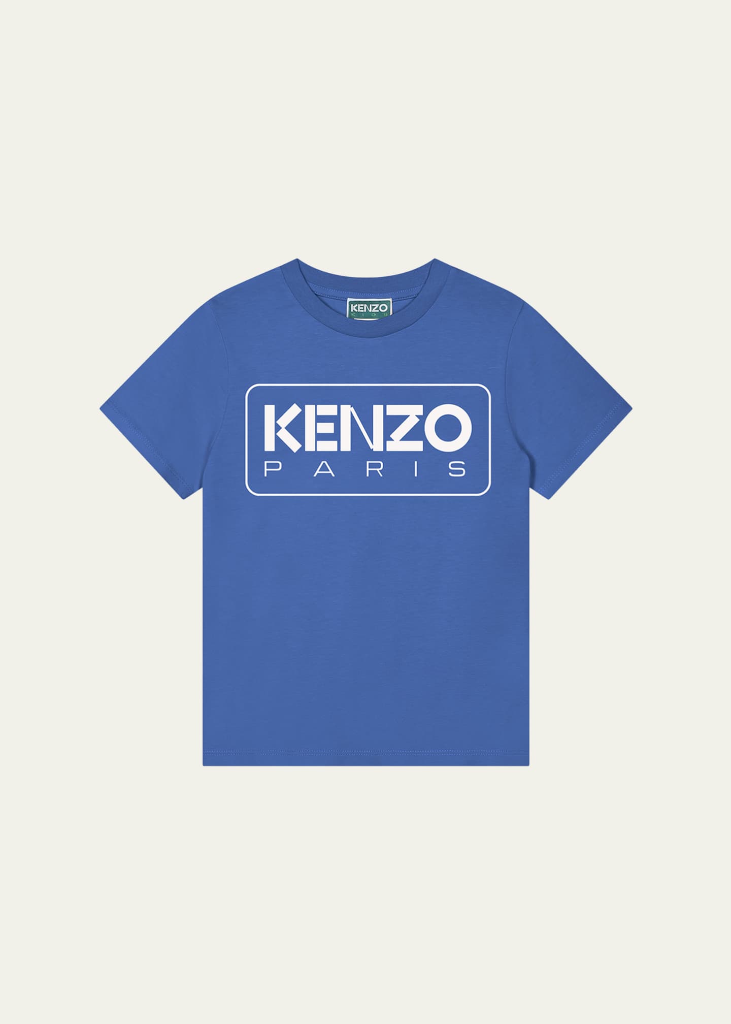 Kenzo Boy's Classic Logo-Print T-Shirt, Size 6 Image 1 of 2