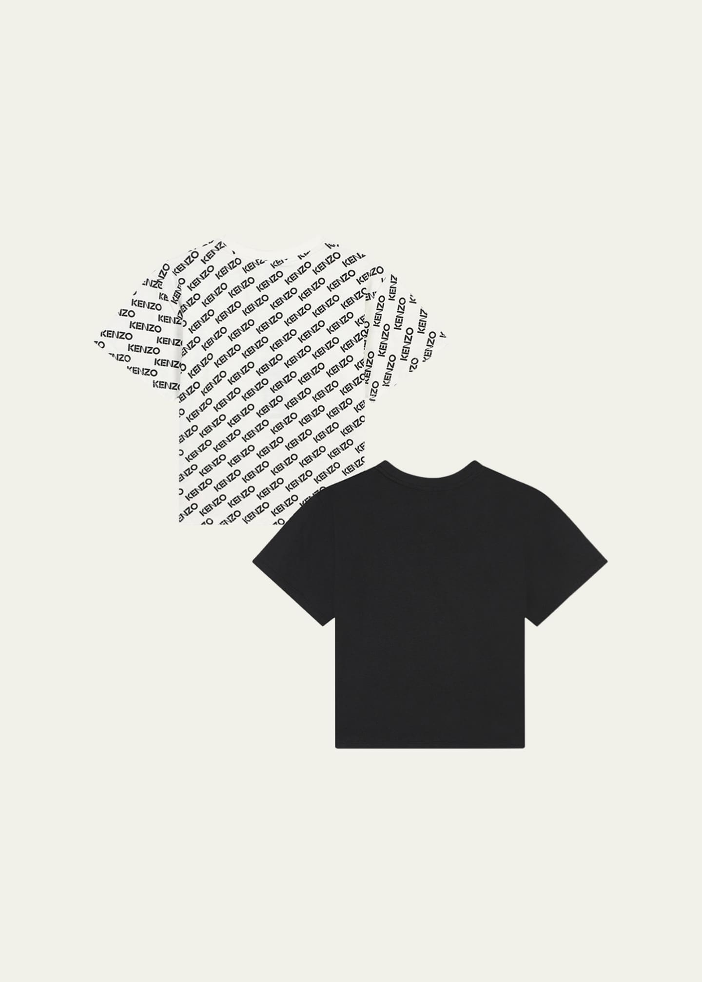 Kenzo Boy's Two-Pack Of T-Shirts, Size 2-5 Image 2 of 4