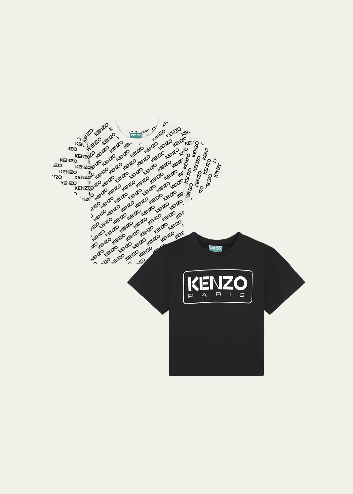 Kenzo Boy's Two-Pack Of T-Shirts, Size 2-5 Image 1 of 4