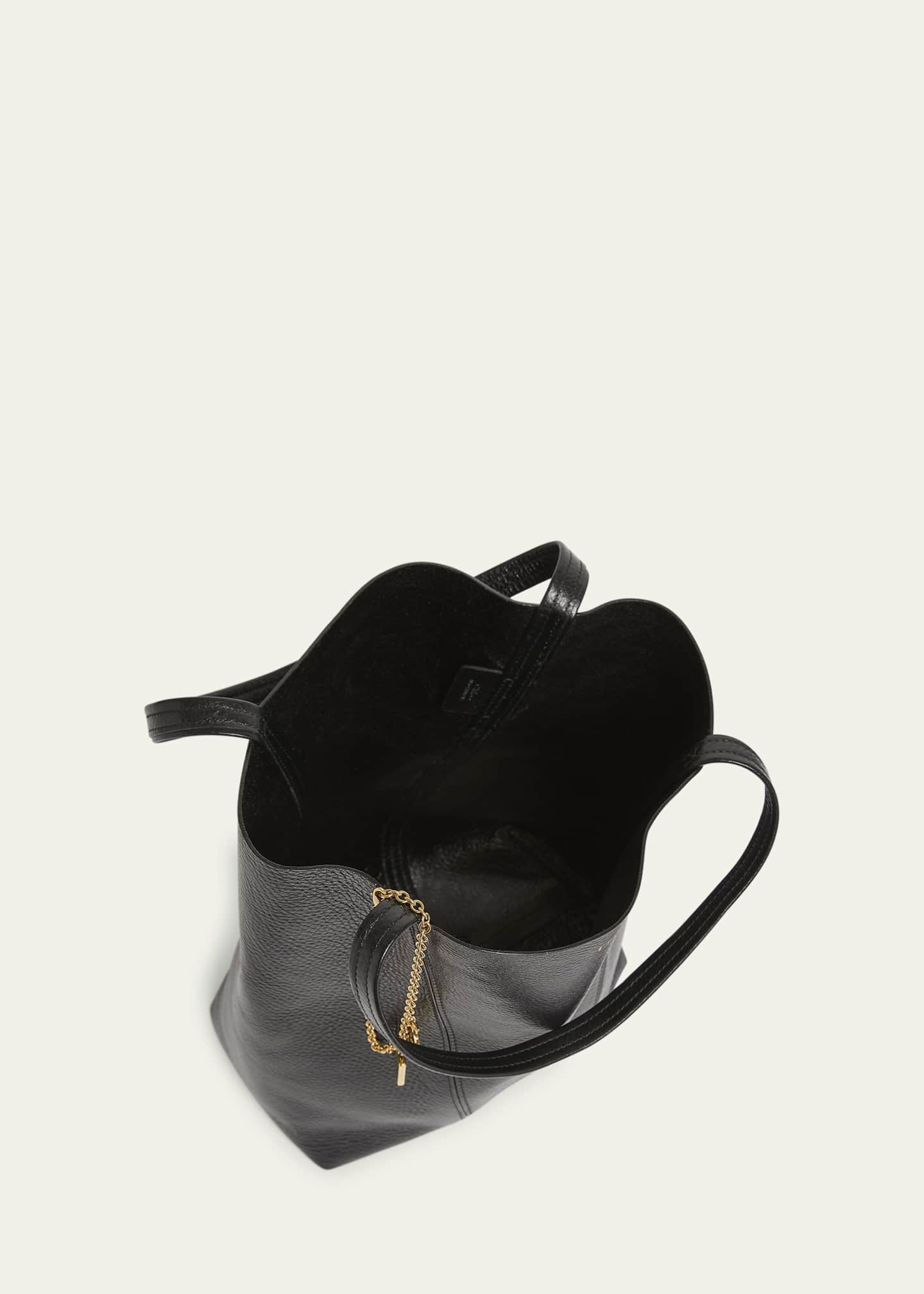 Chloe Spin Medium Tote Bag in Leather Image 4 of 6