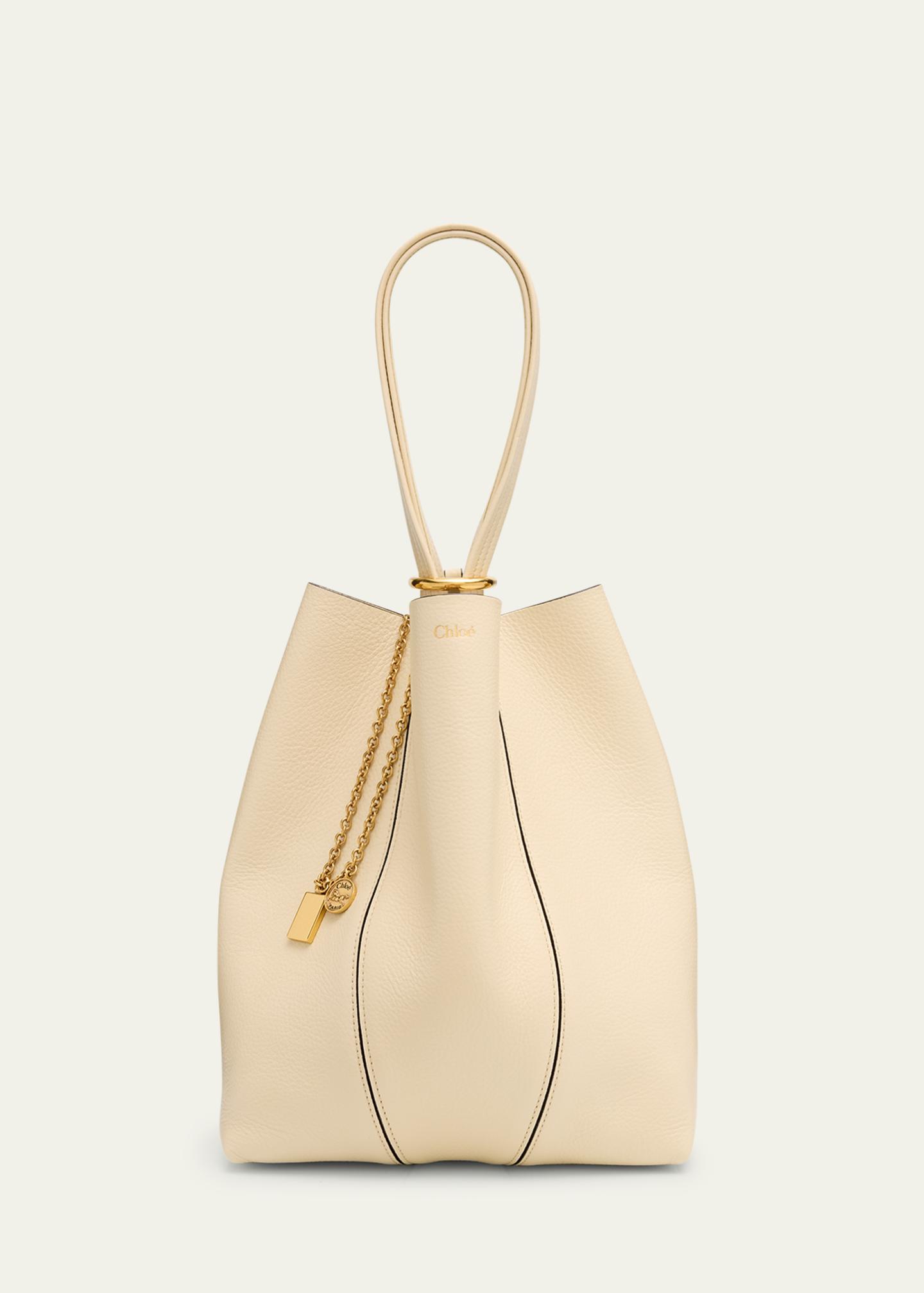 Chloe Spin Medium Tote Bag in Leather - Bergdorf Goodman