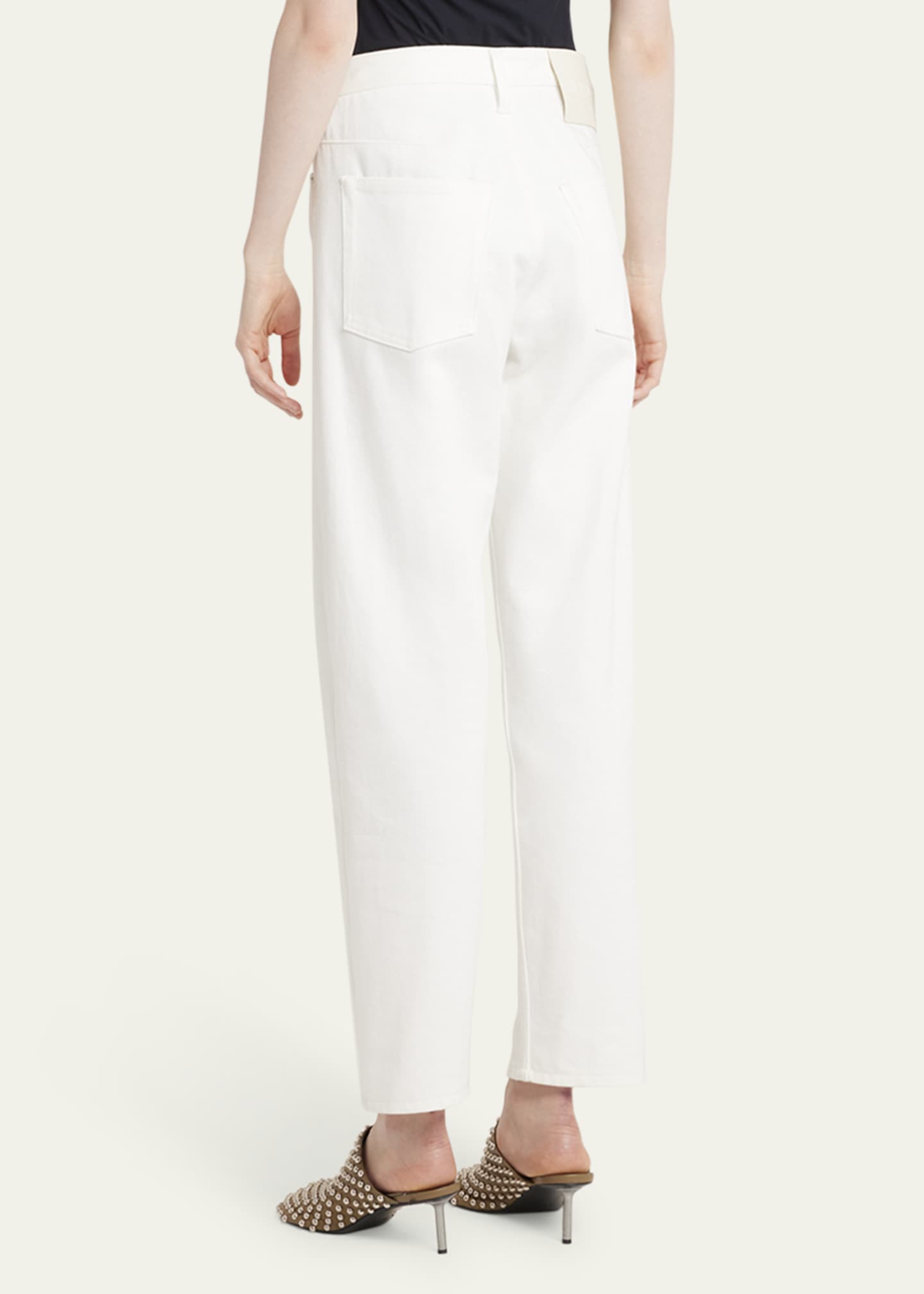 Jil Sander Straight Leg Denim Trousers Image 3 of 5
