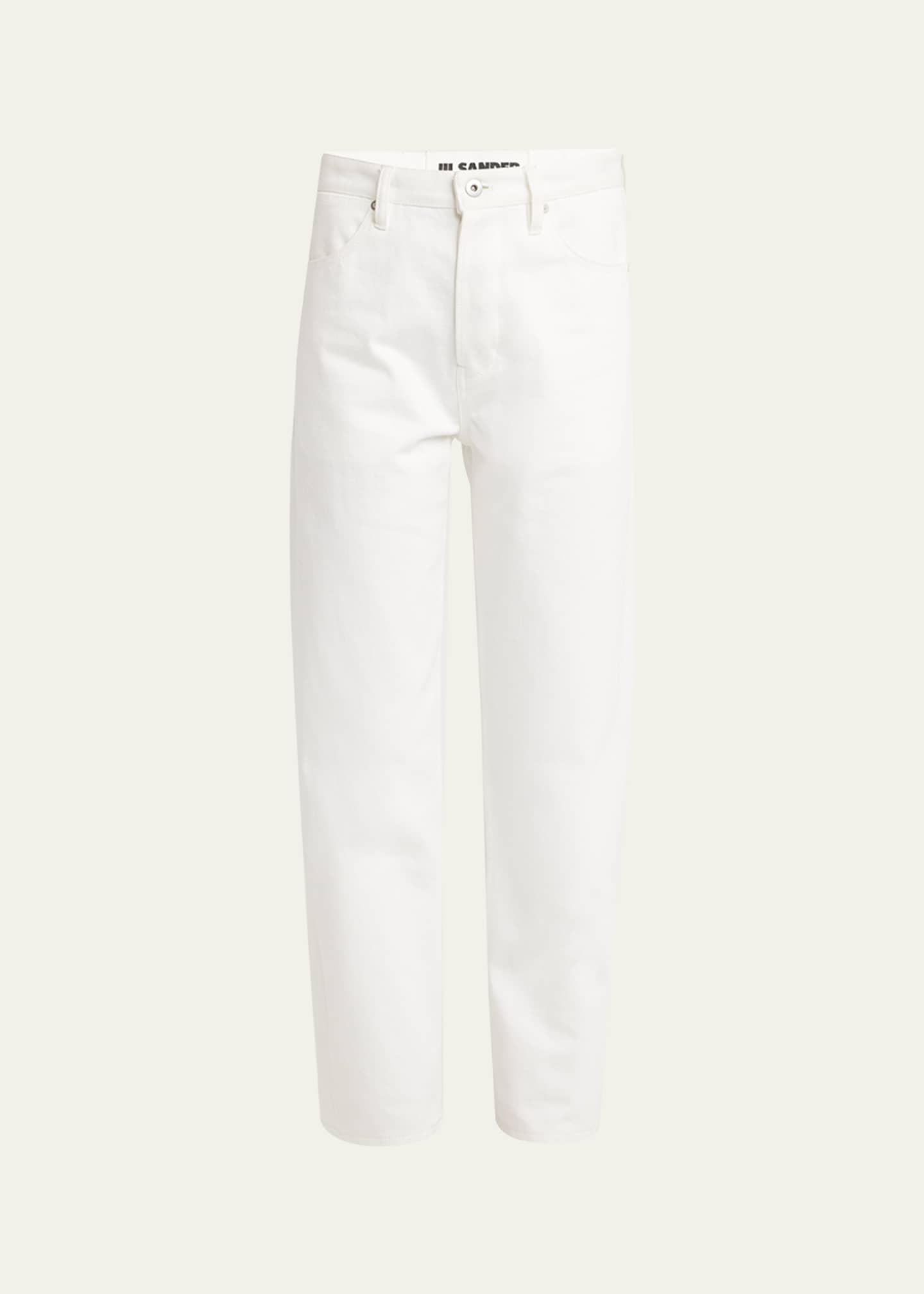 Jil Sander Straight Leg Denim Trousers Image 1 of 5