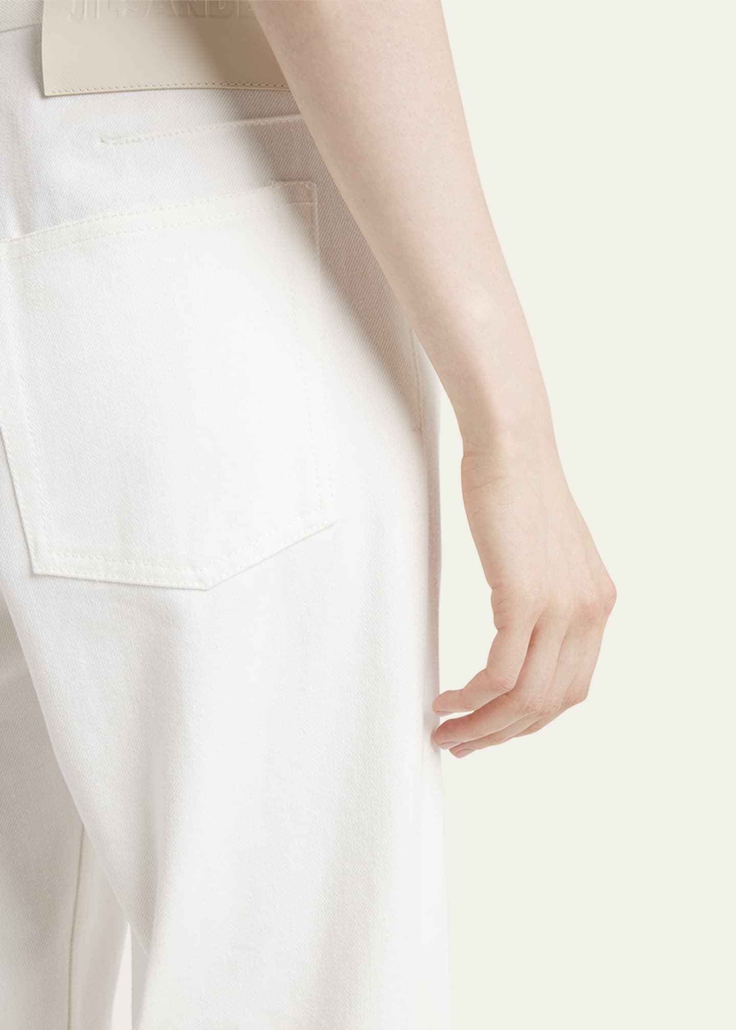 Jil Sander Straight Leg Denim Trousers Image 5 of 5