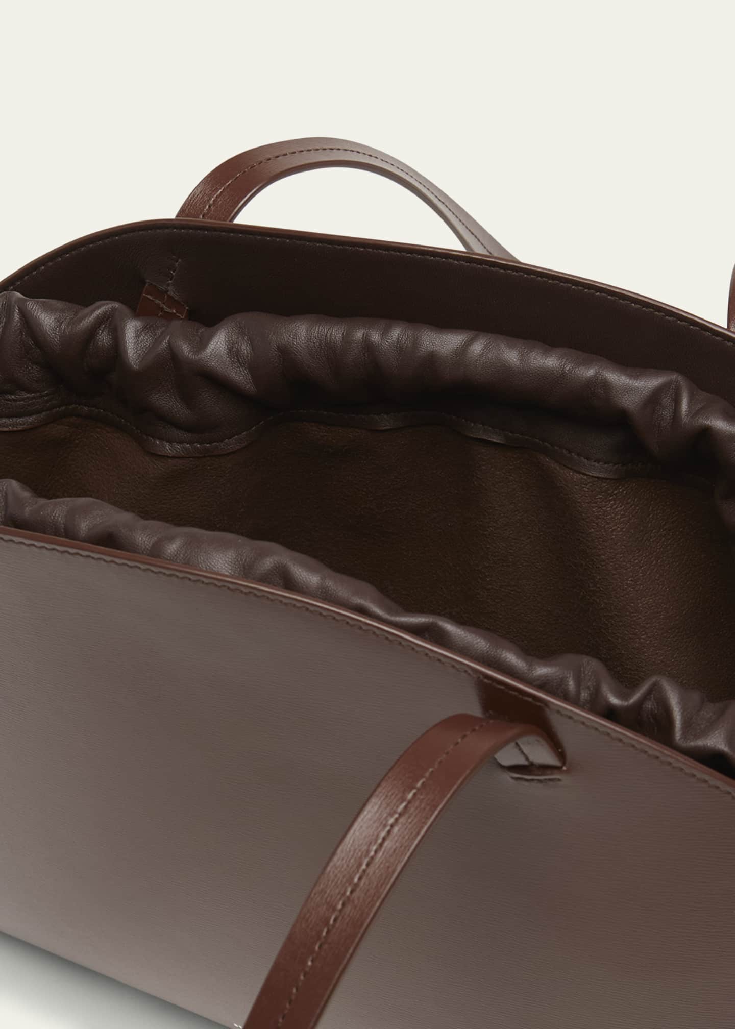 Jil Sander Curve Medium Leather Shoulder Bag Image 4 of 5