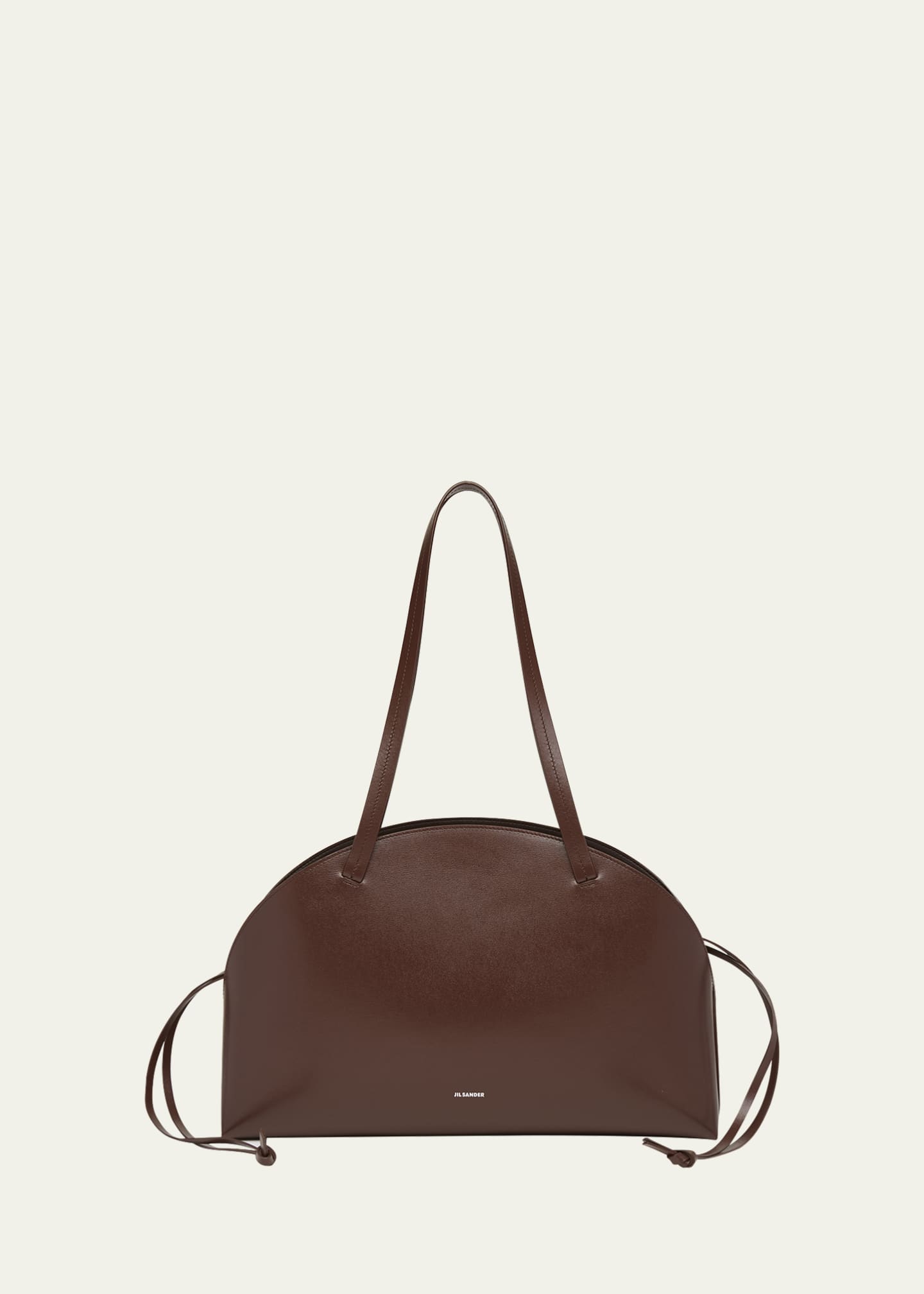 Jil Sander Curve Medium Leather Shoulder Bag Image 1 of 5