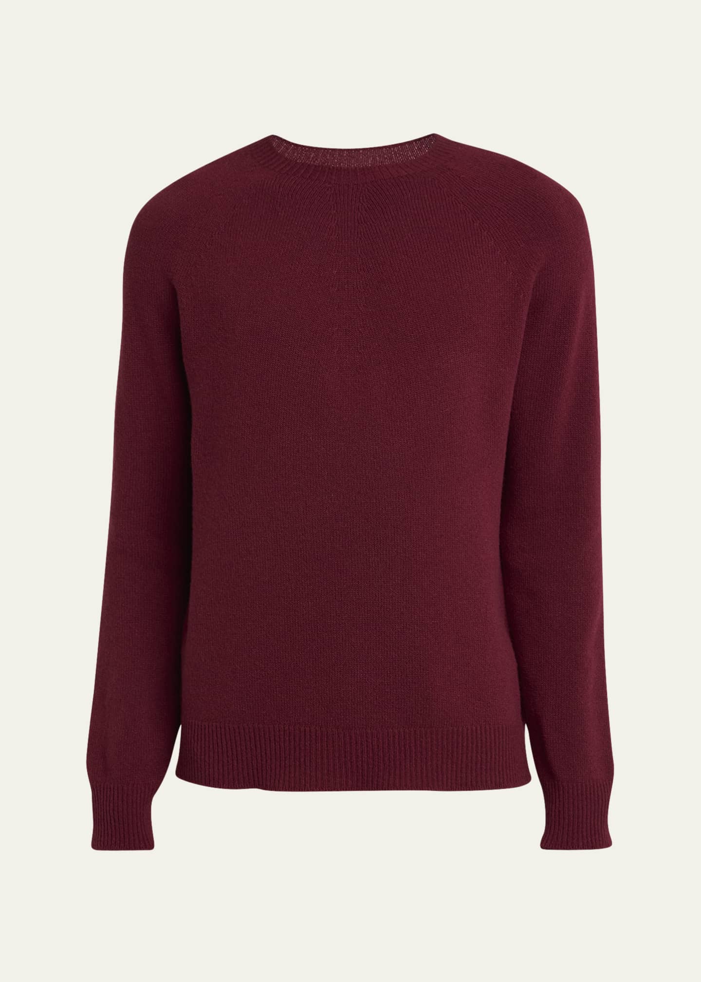Jil Sander Men's Wool-Cashmere Crew Sweater Image 1 of 5