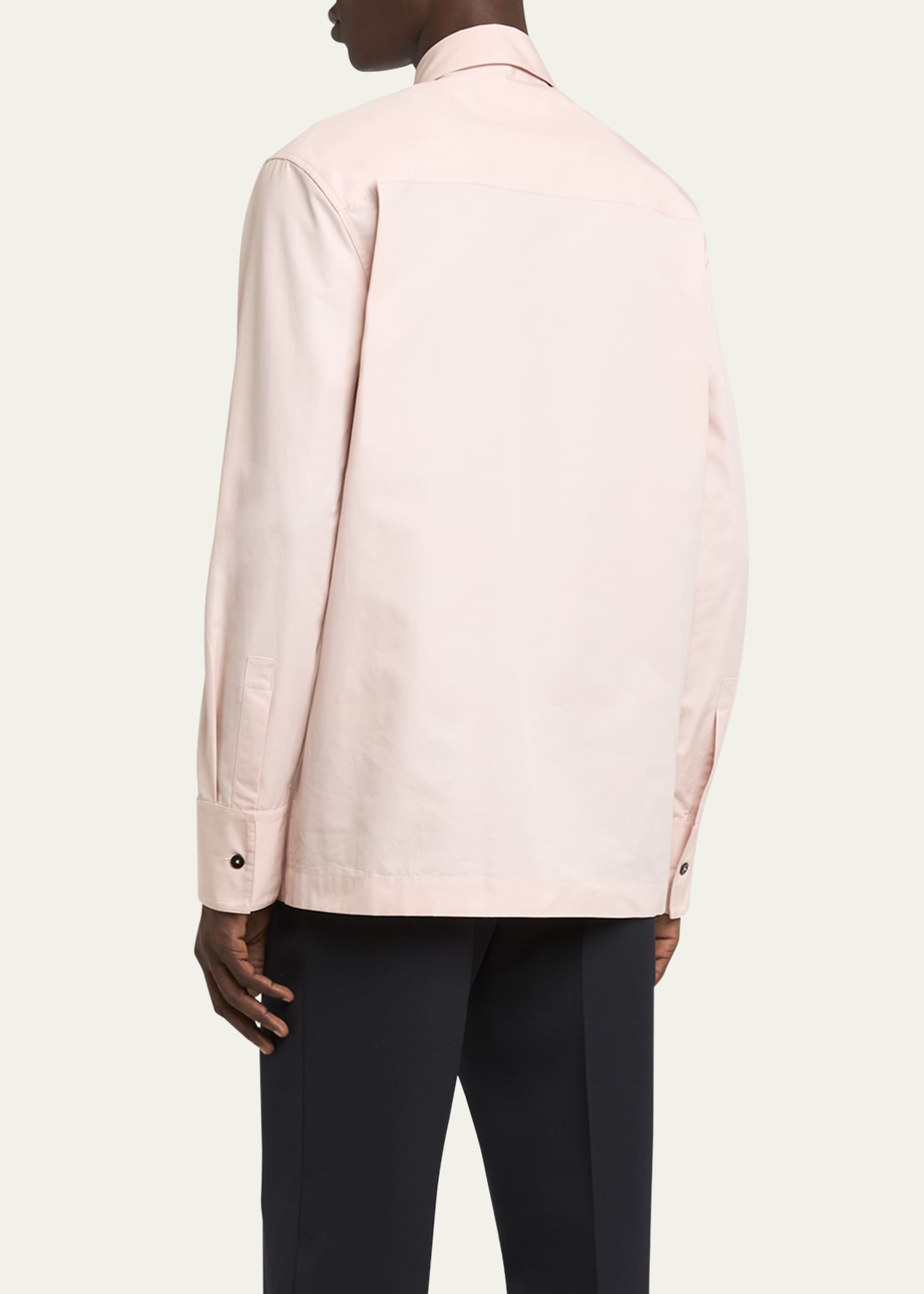 Jil Sander Men's Relaxed-Fit Dress Shirt Image 3 of 5