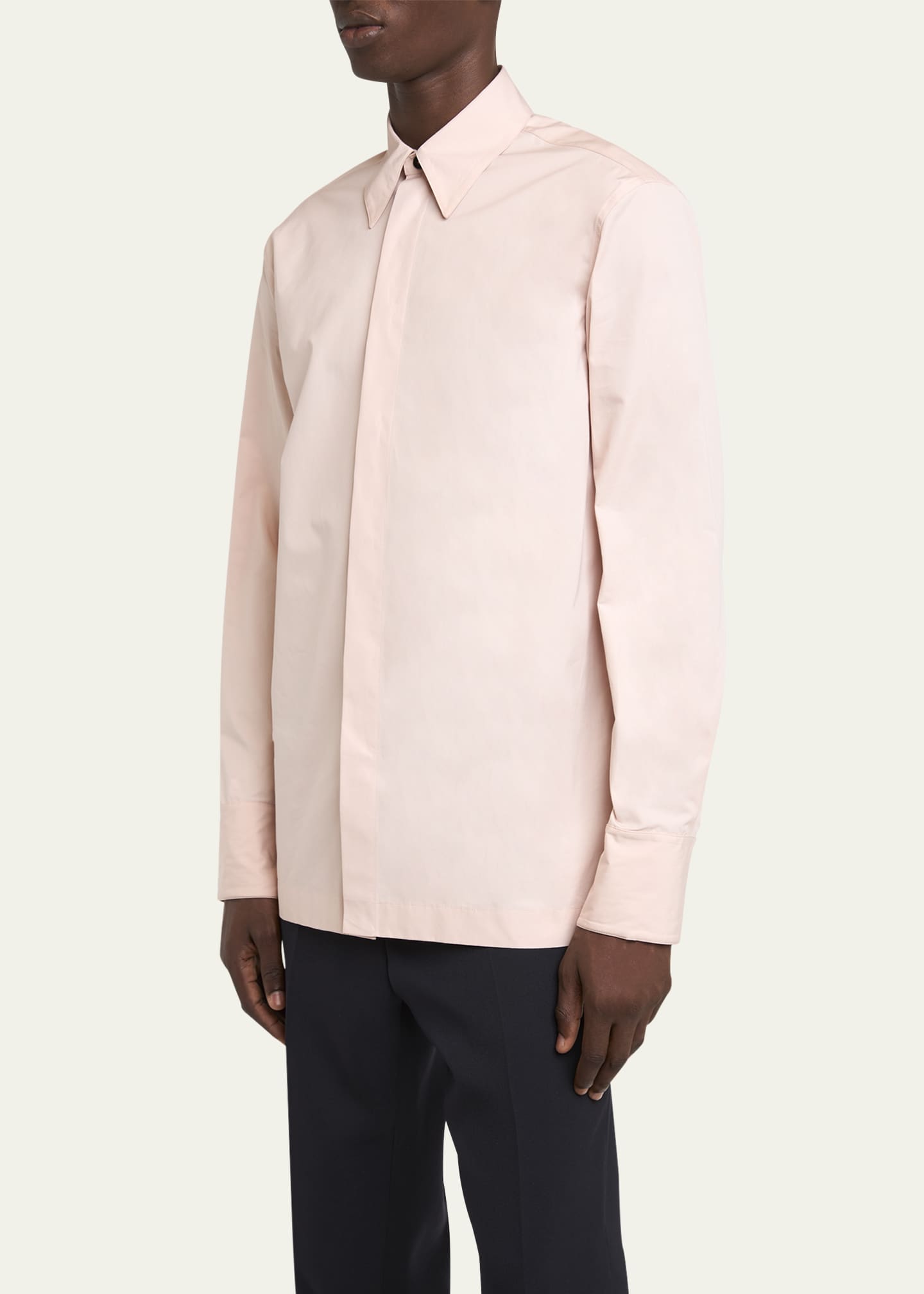 Jil Sander Men's Relaxed-Fit Dress Shirt Image 4 of 5