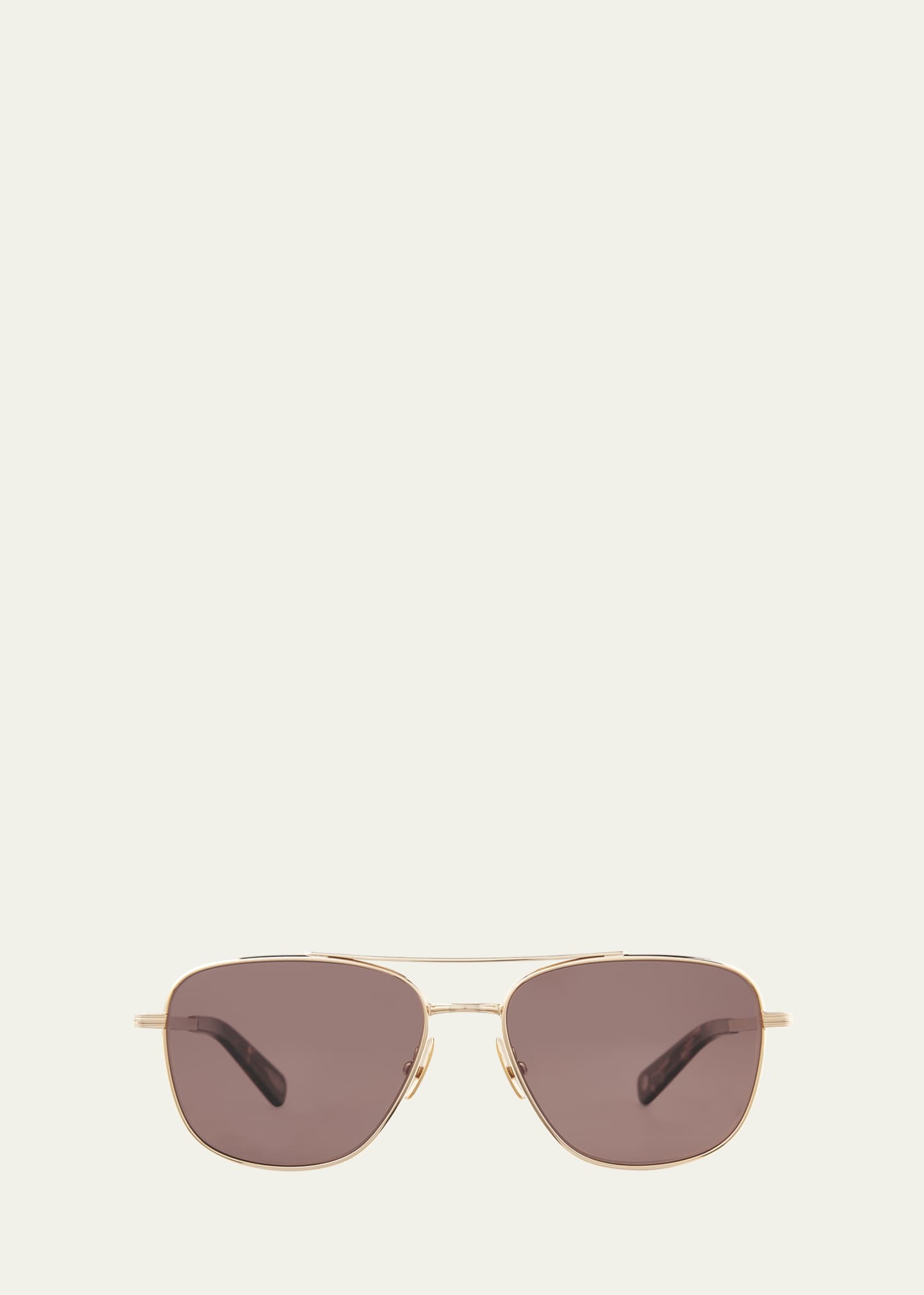 Garrett Leight Men's El Capitan Aviator Sunglasses Image 1 of 2