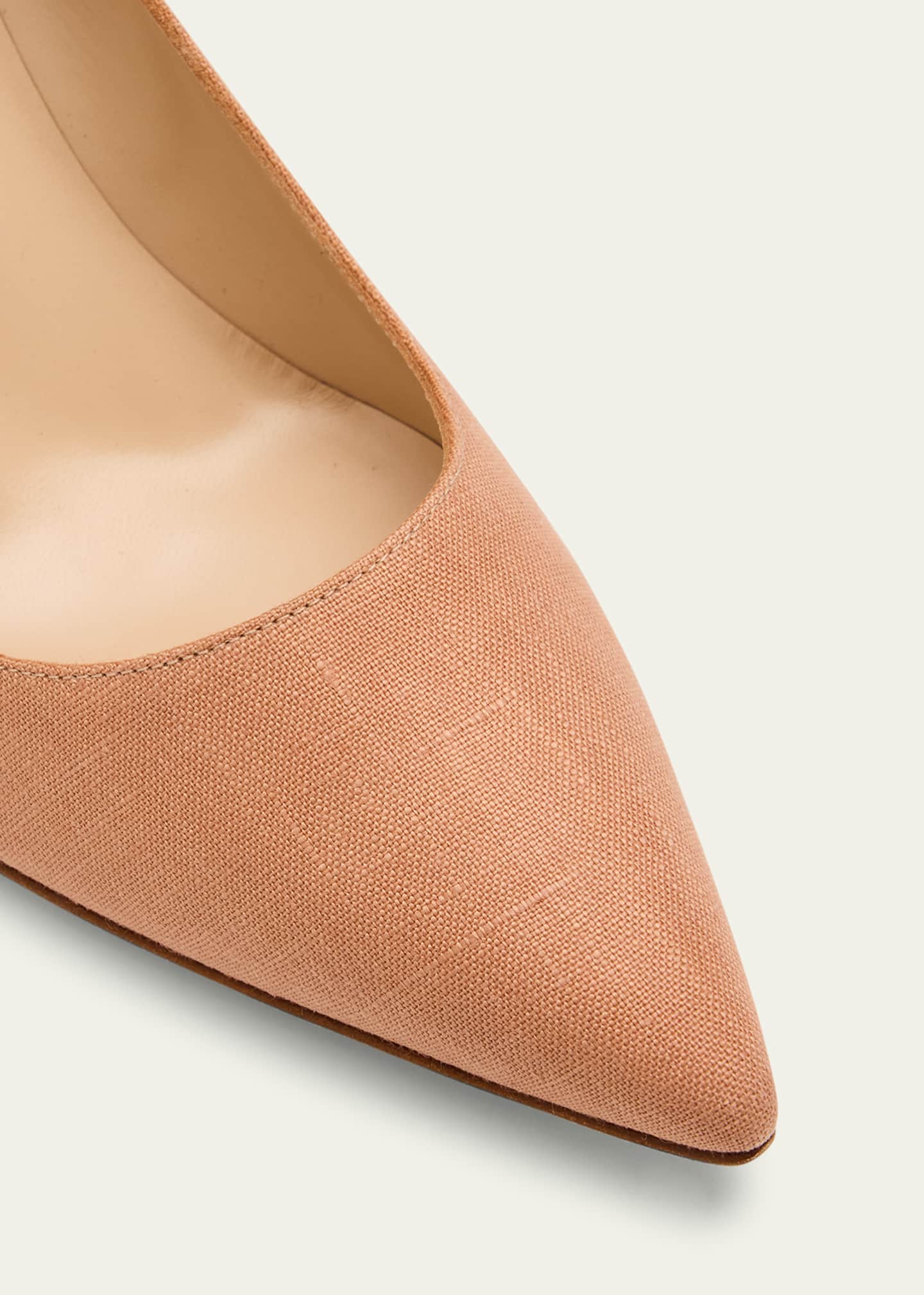 Manolo Blahnik BB 70mm Classic Fabric Pumps Image 3 of 4